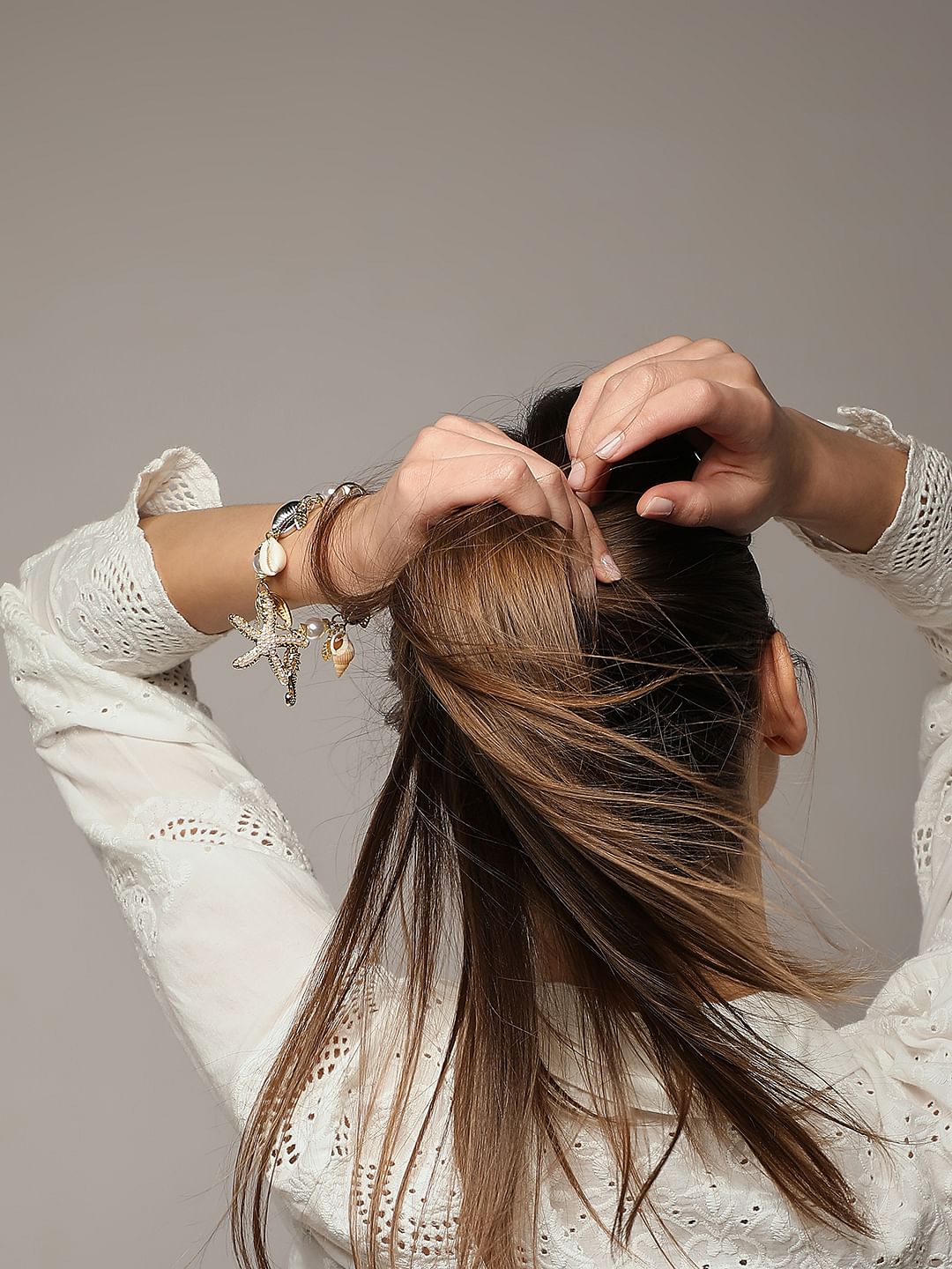 Gold & Silver Shell Bracelet
