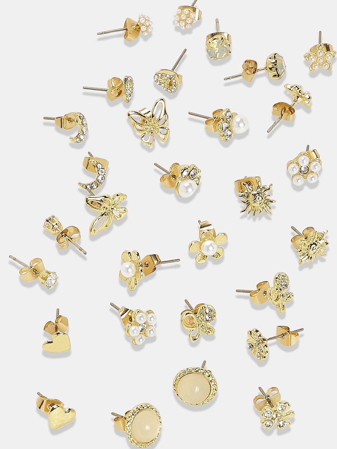 Gold & Silver Earring Pack