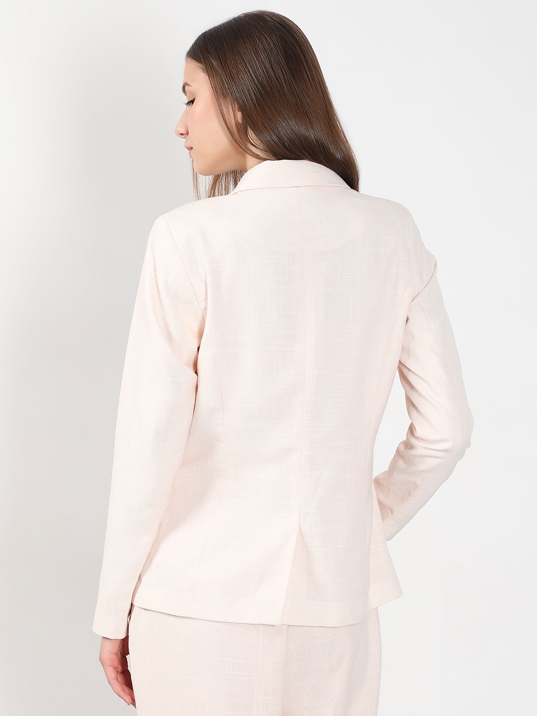 Light Pink Tailored Blazer
