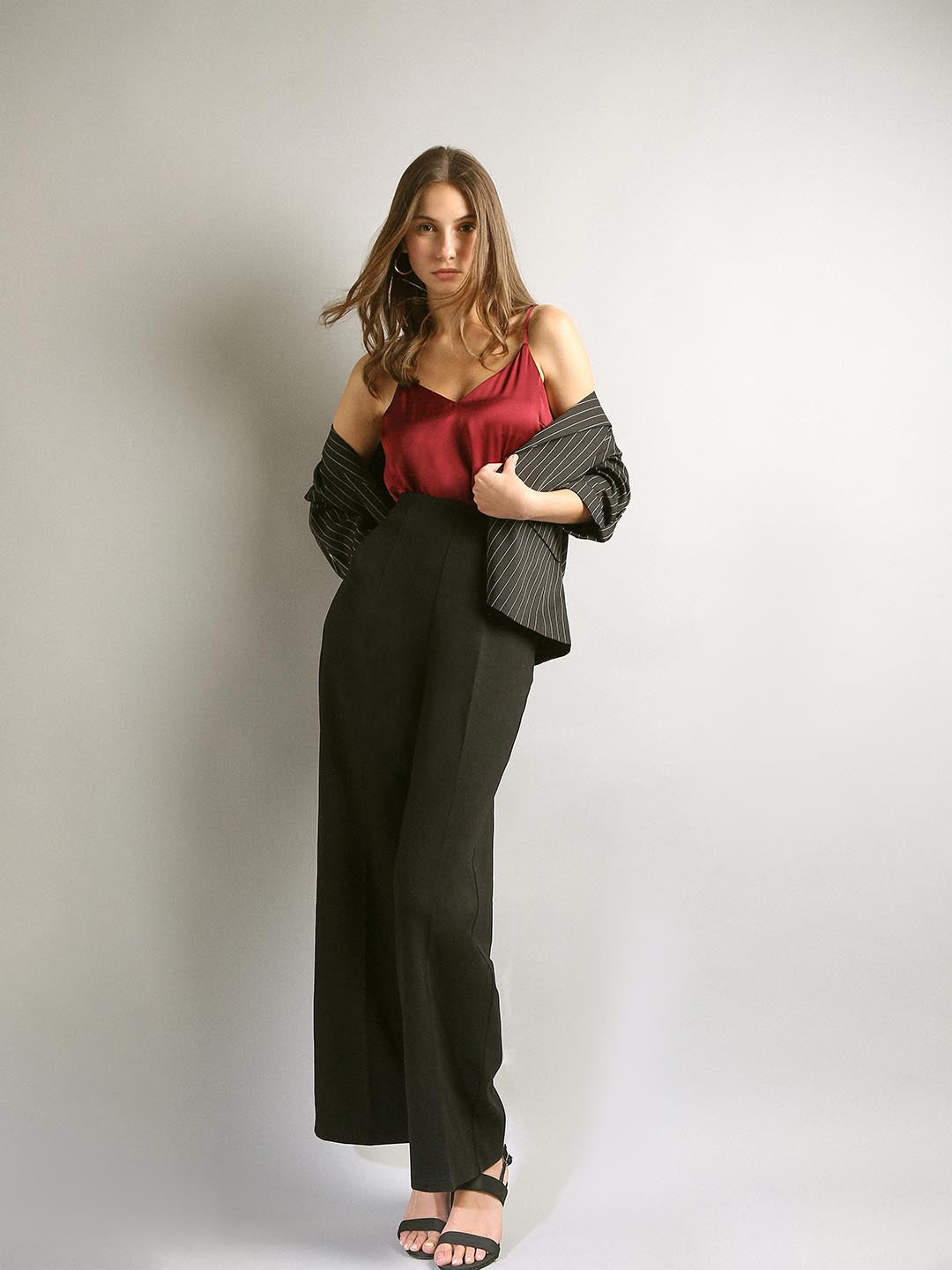 Vero Moda Black High Rise Pants