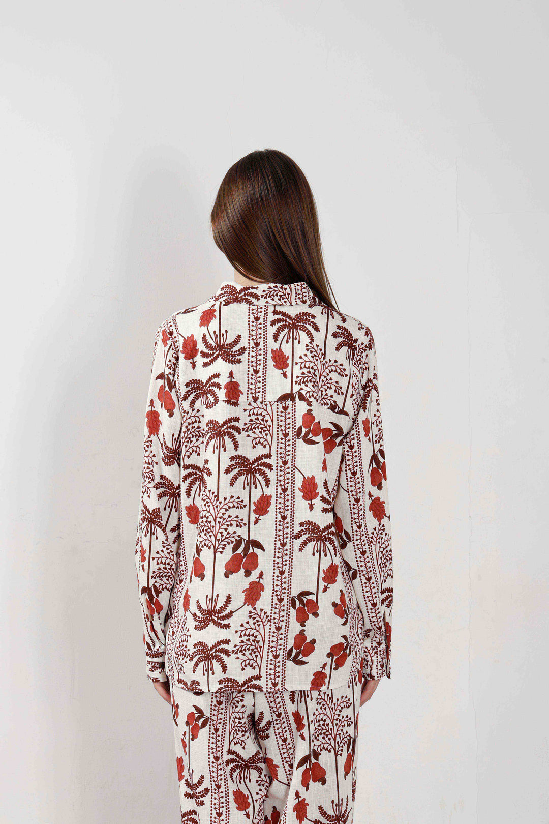 Vero Moda Ecru Printed Shirt