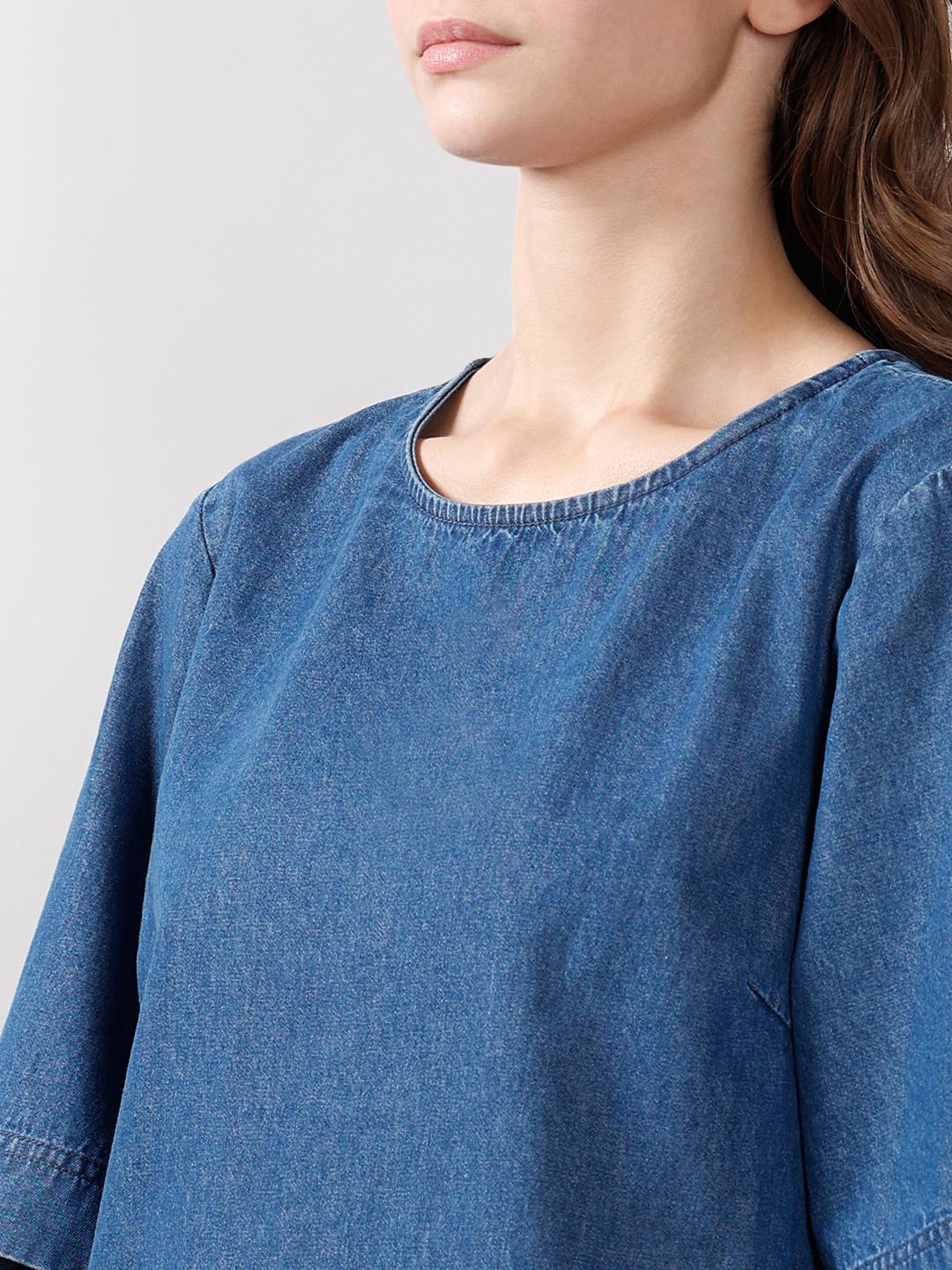 Vero Moda Blue Denim Dress