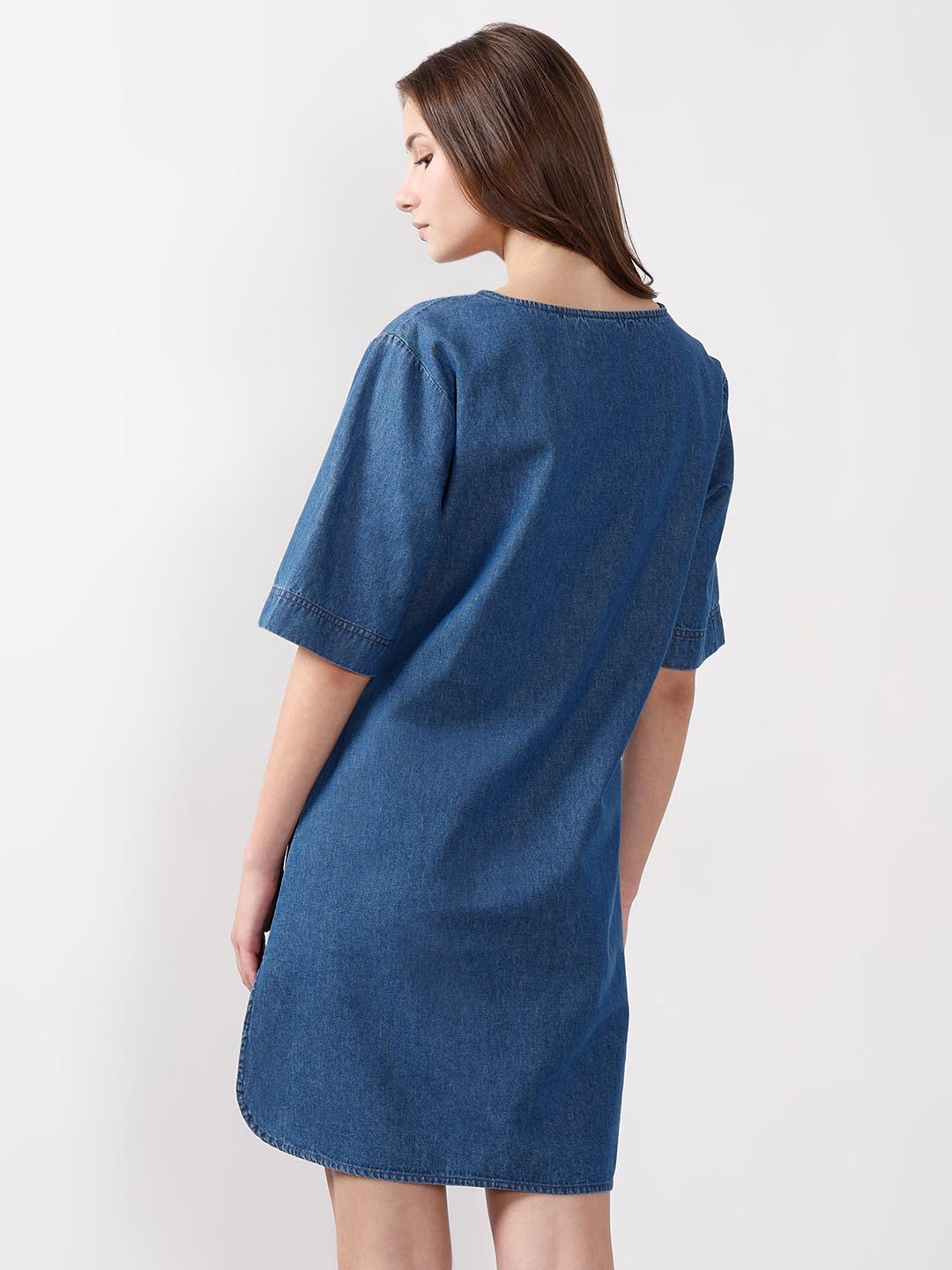 Vero Moda Blue Denim Dress