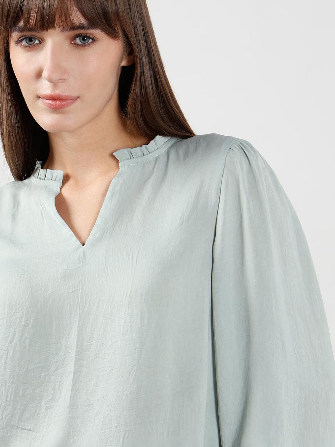 Vero Moda Mint Full Sleeves Top