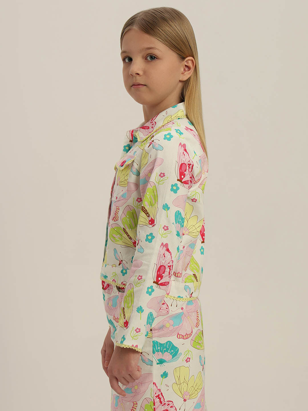 GIRLS Floral Printed Shirt