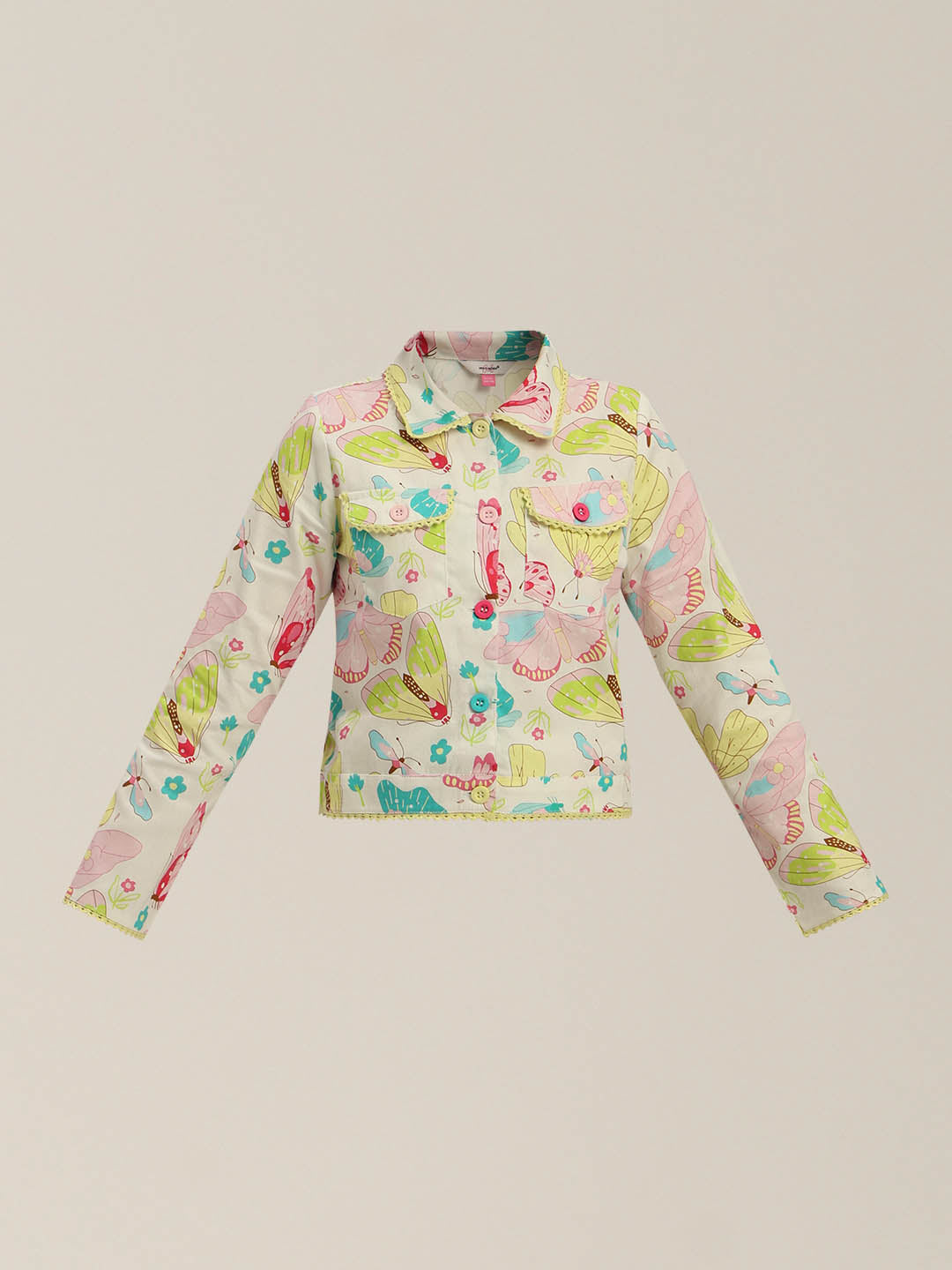 GIRLS Floral Printed Shirt