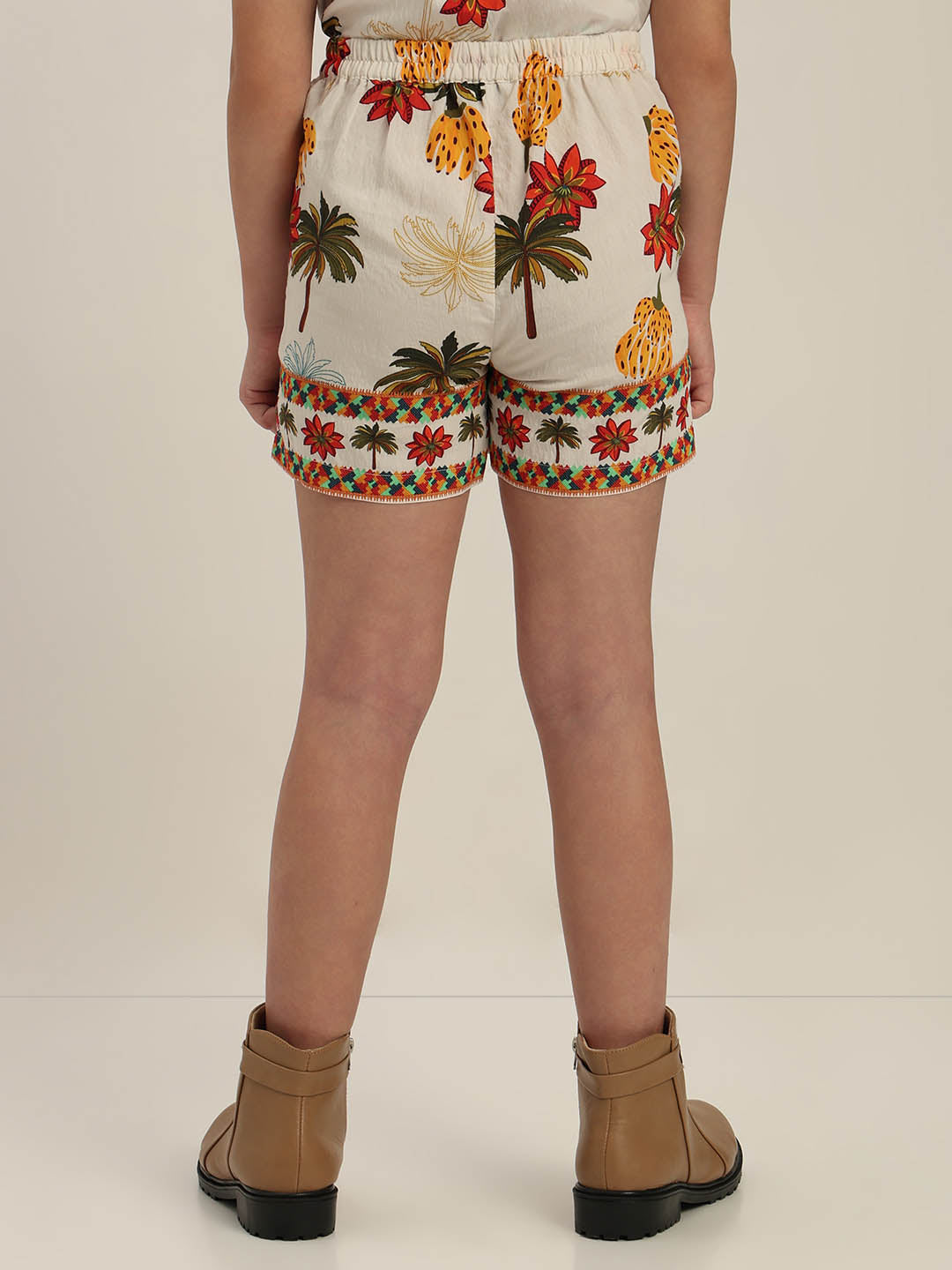 GIRLS Tropical Print Shorts