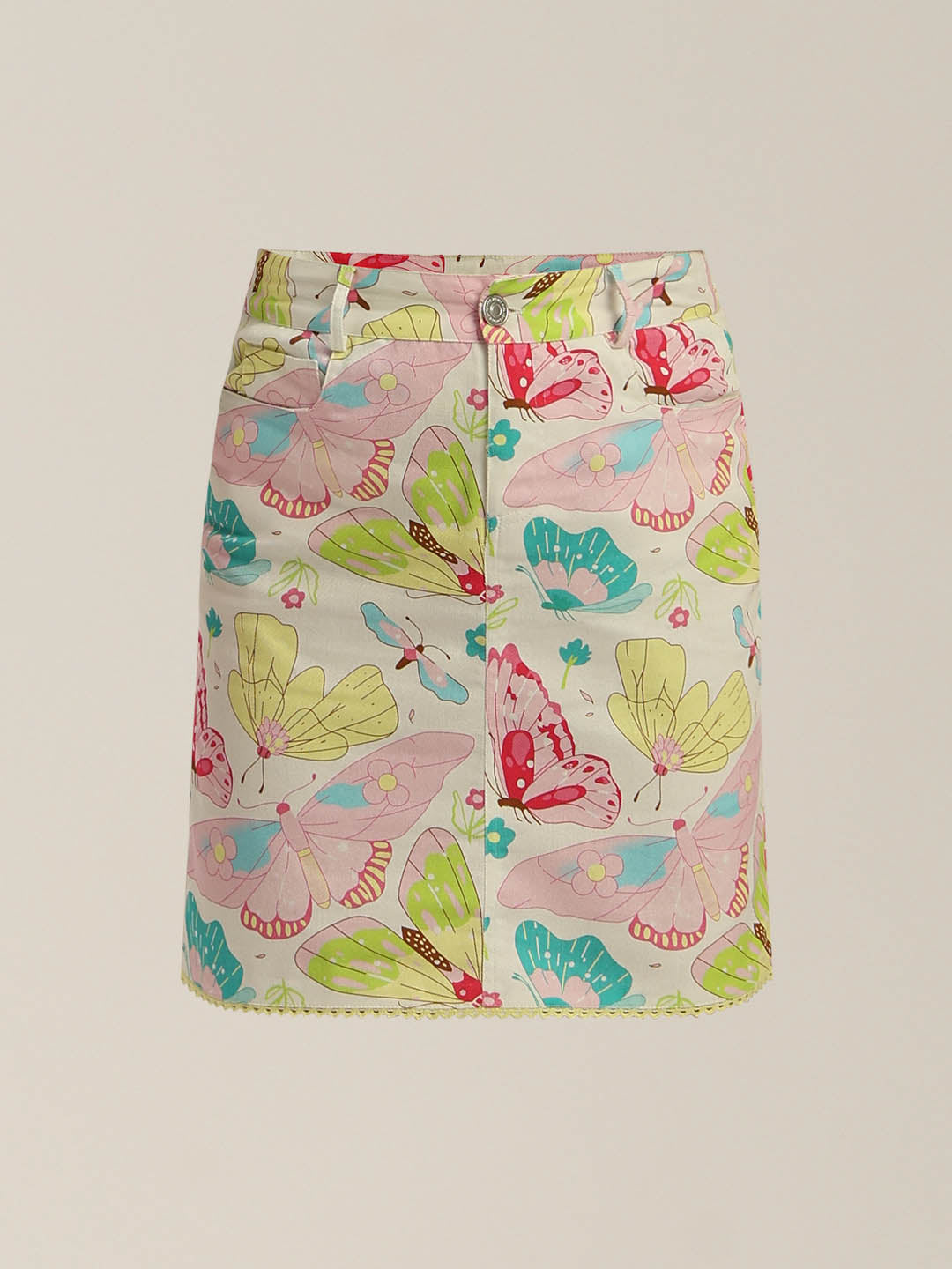 GIRLS Printed Cotton Skirt