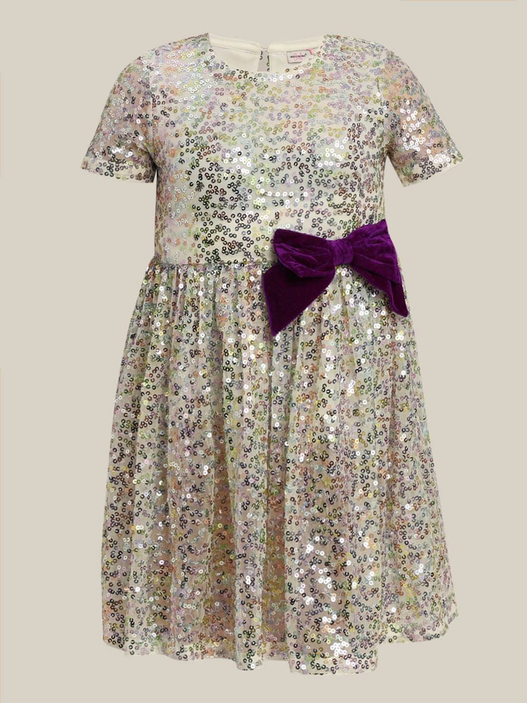 GIRLS Embellished Fit & Flare Dress