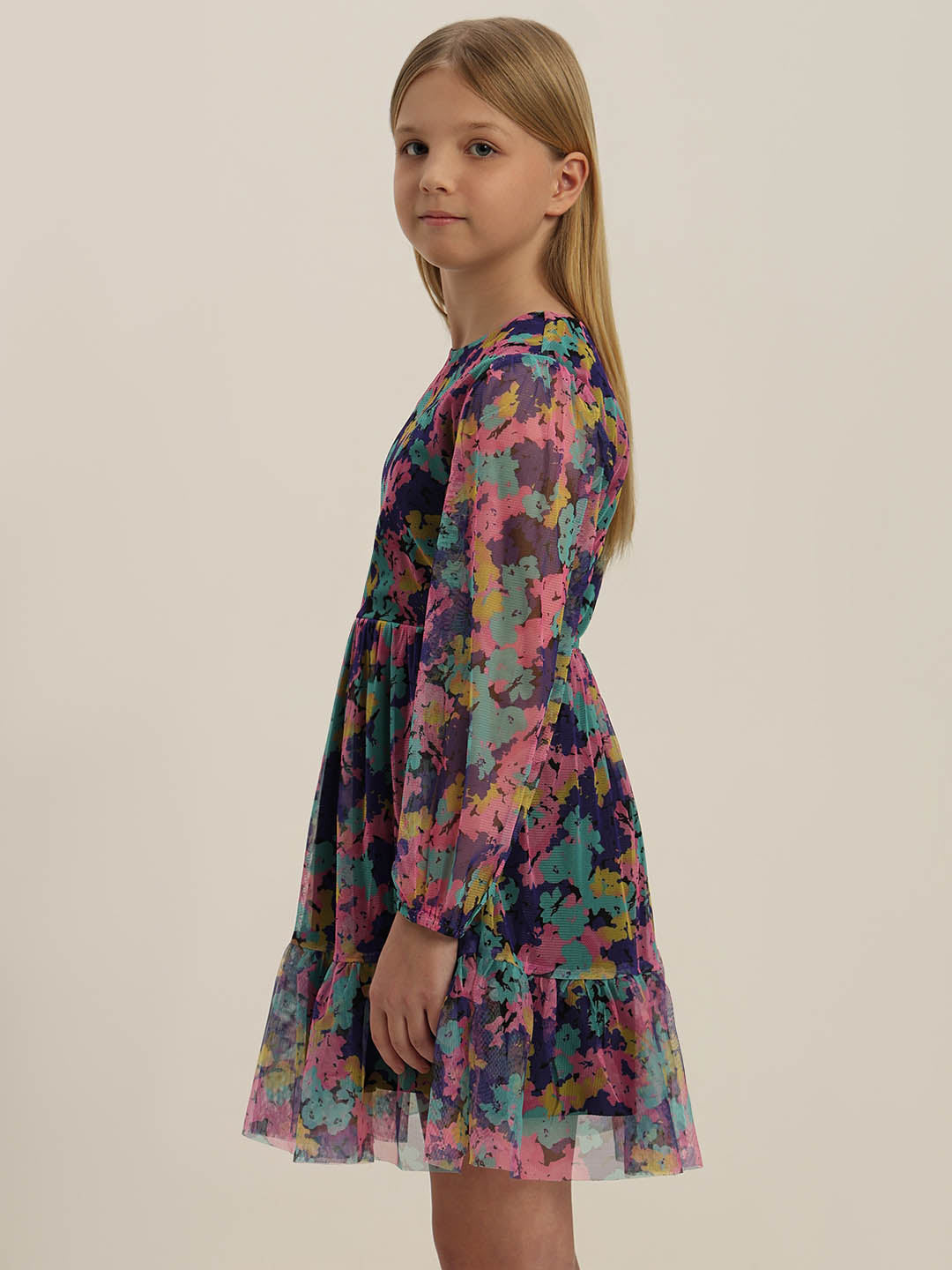 GIRLS Floral Fit & Flare Dress