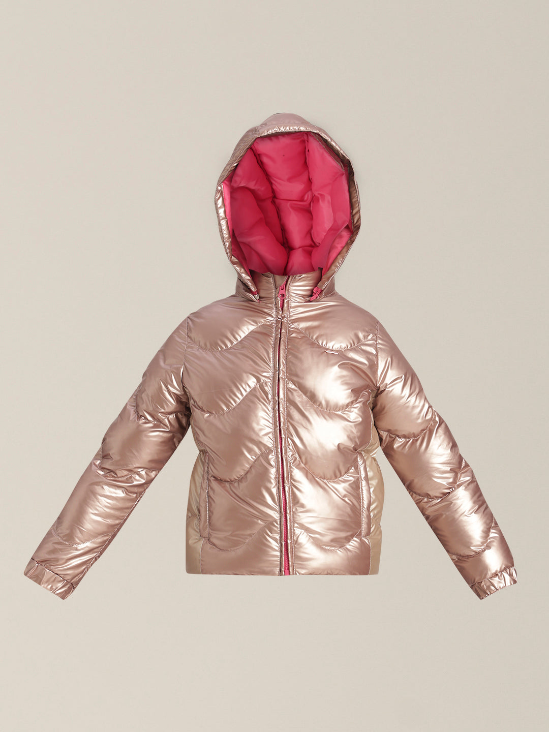 Girls Reversible Puffer Jacket