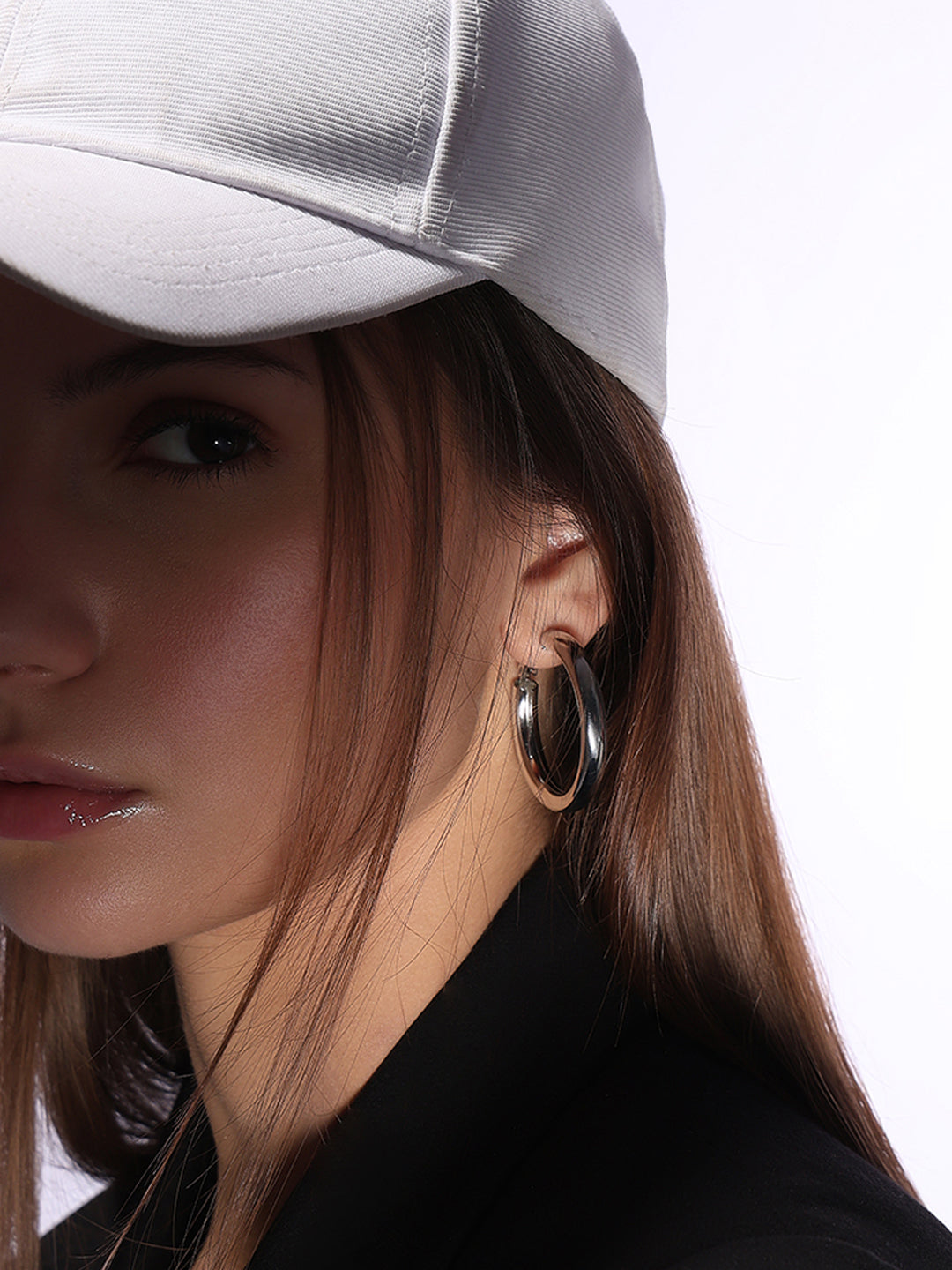 VERO MODA Pack of 3 Silver Hoops - Free Size