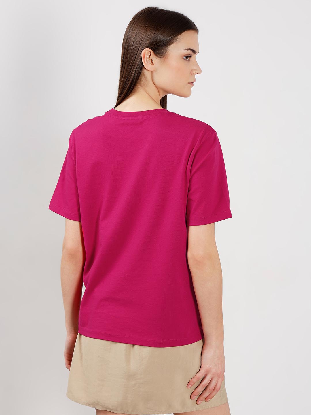 Vero Moda Warm Pink Printed T-Shirt