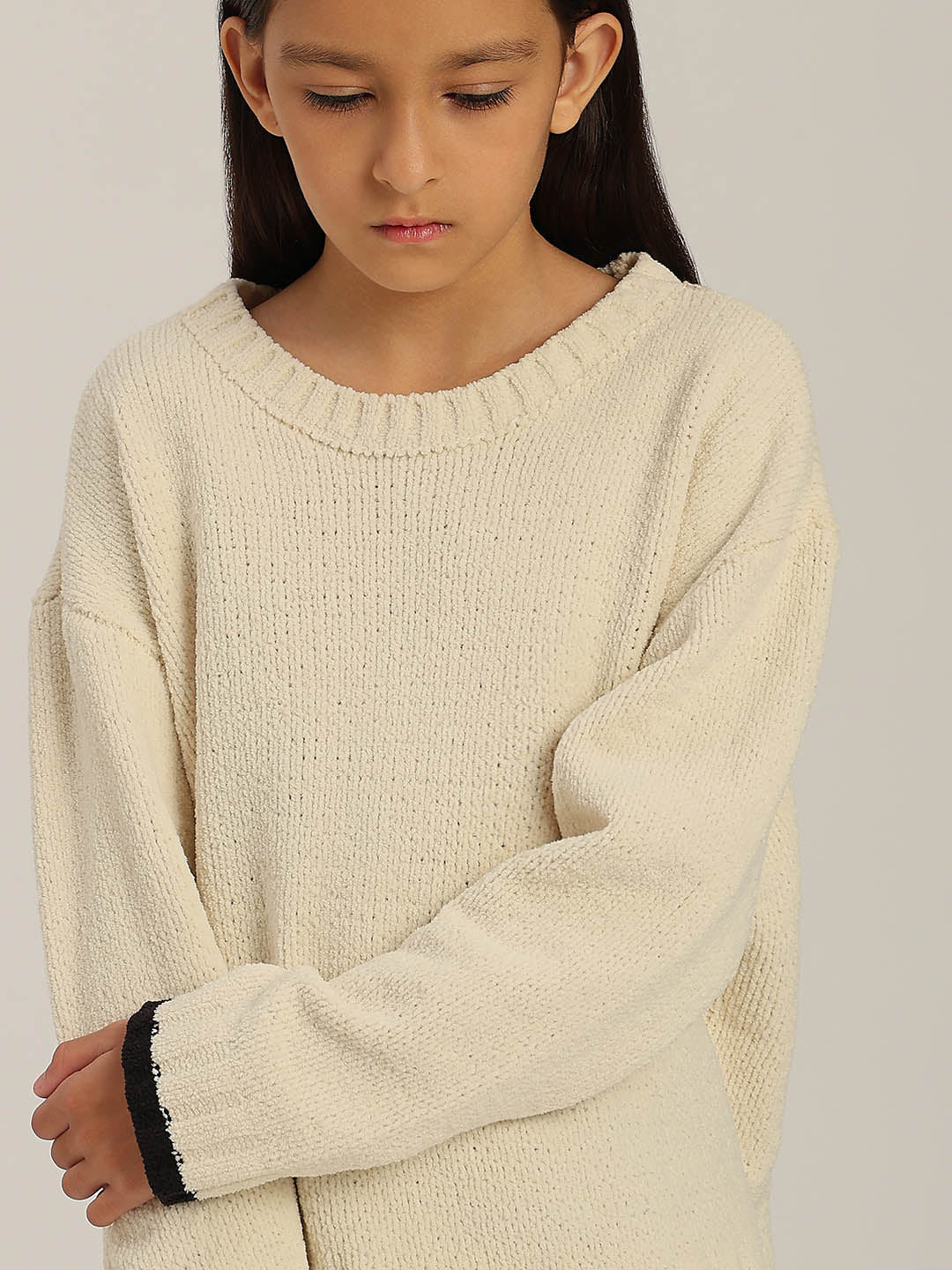 GIRLS O-Neck Pullover