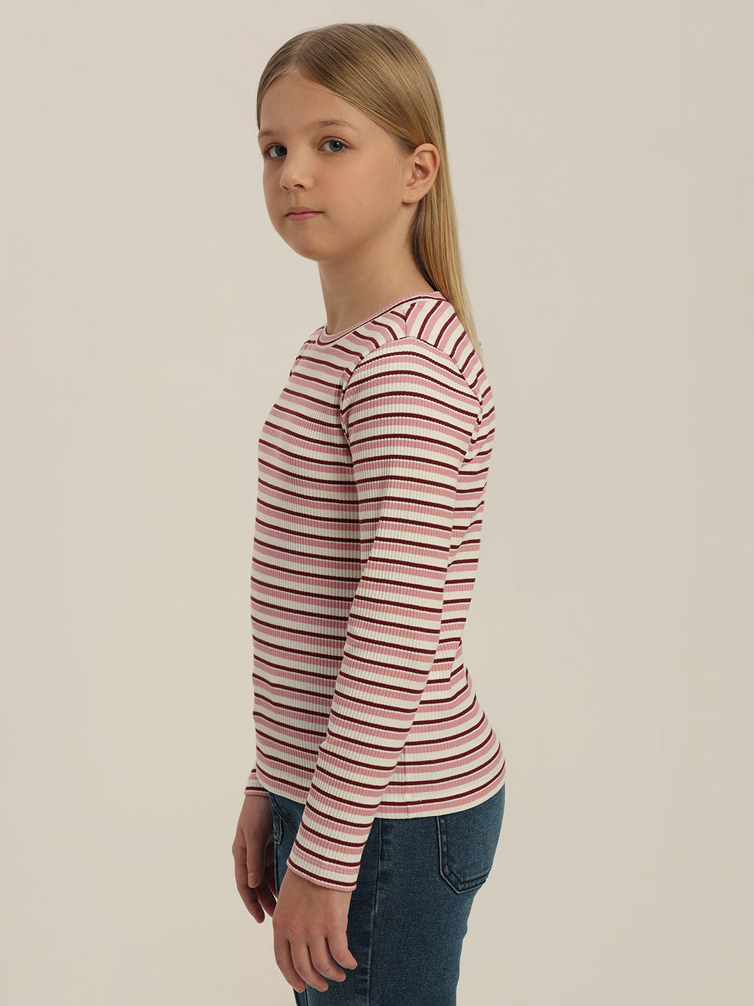 GIRL Striped Top
