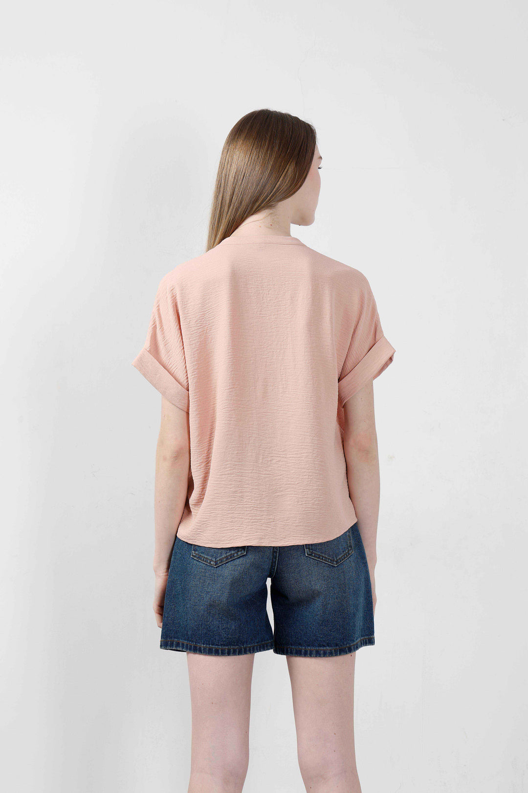 Vero Moda Pink Short Sleeves Top