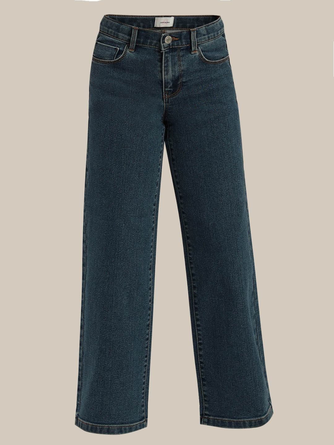 GIRLS Dark Blue Wide Leg Jeans