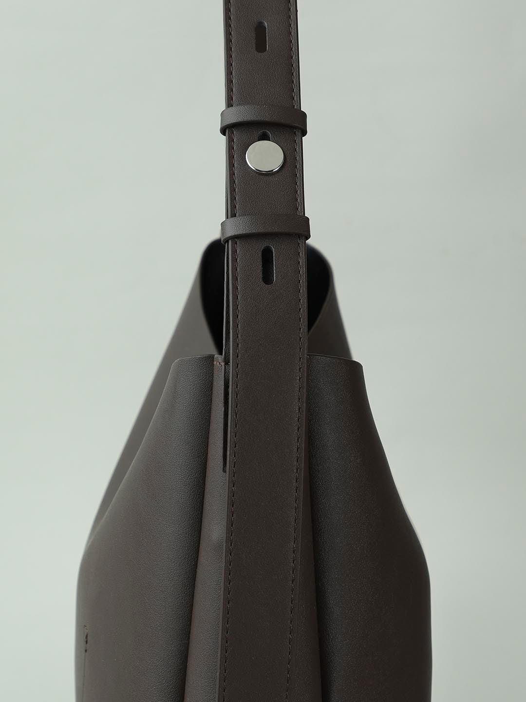 Chocolate Brown Shopper Bag