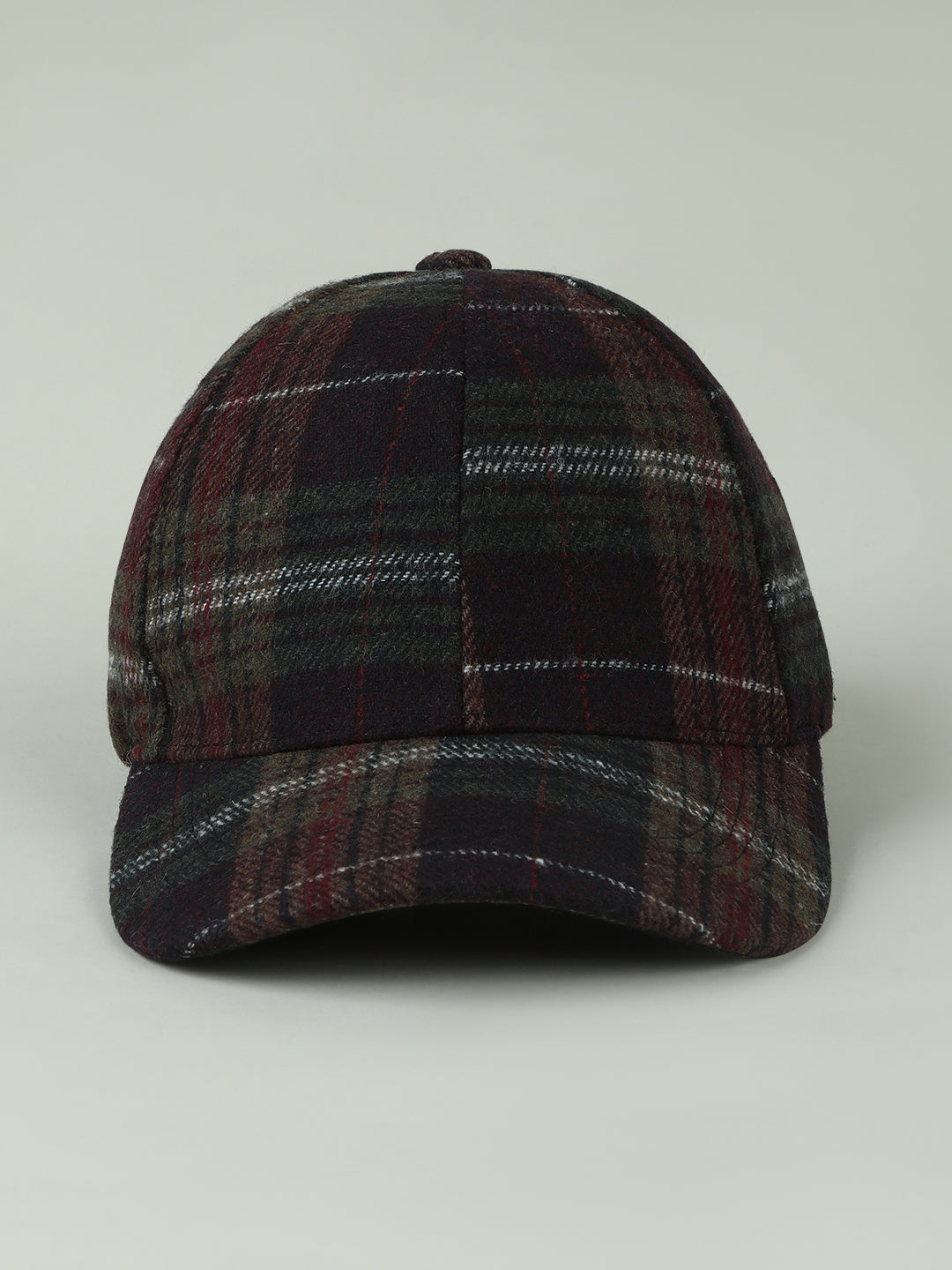 Multi-Colour Check Cap