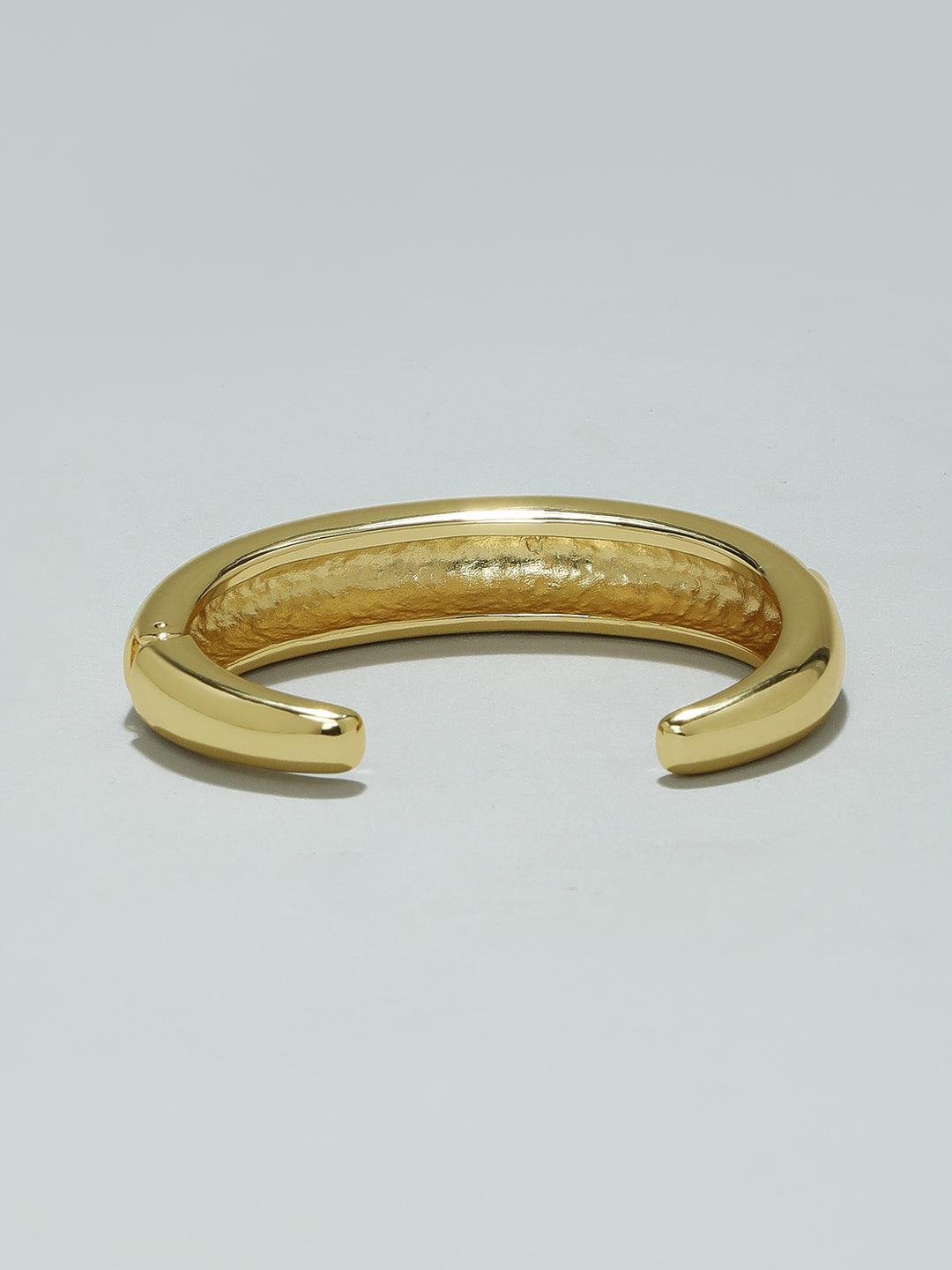 Golden Crescent Cuff Bracelet