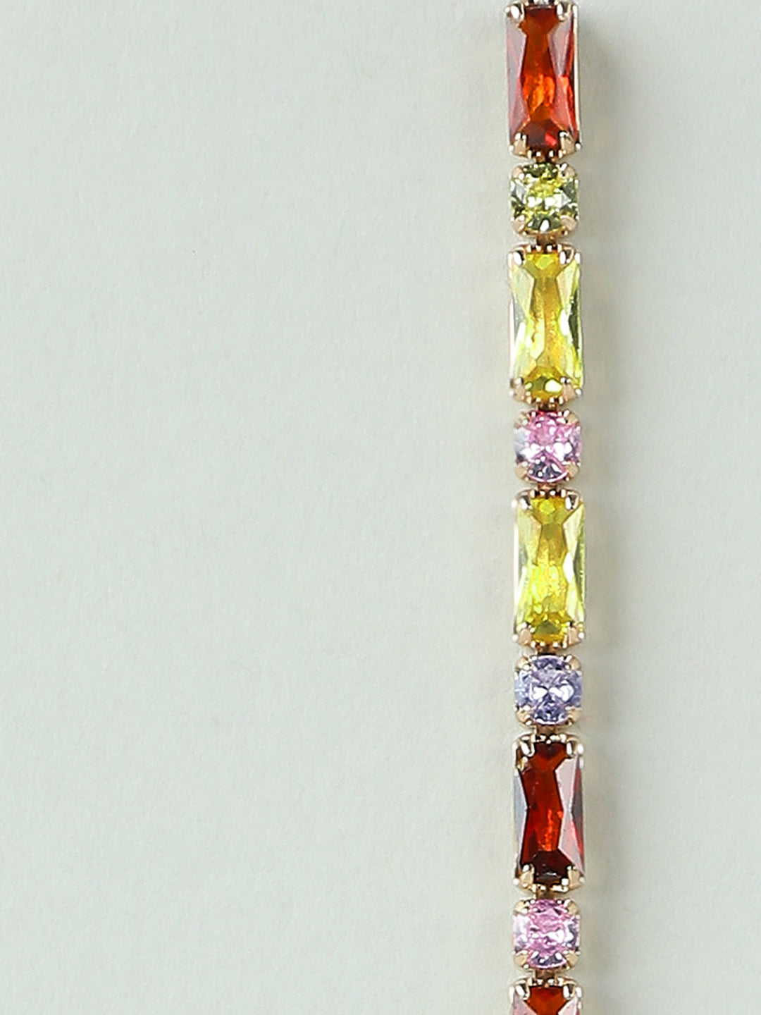 Long Crystal Drop Earrings