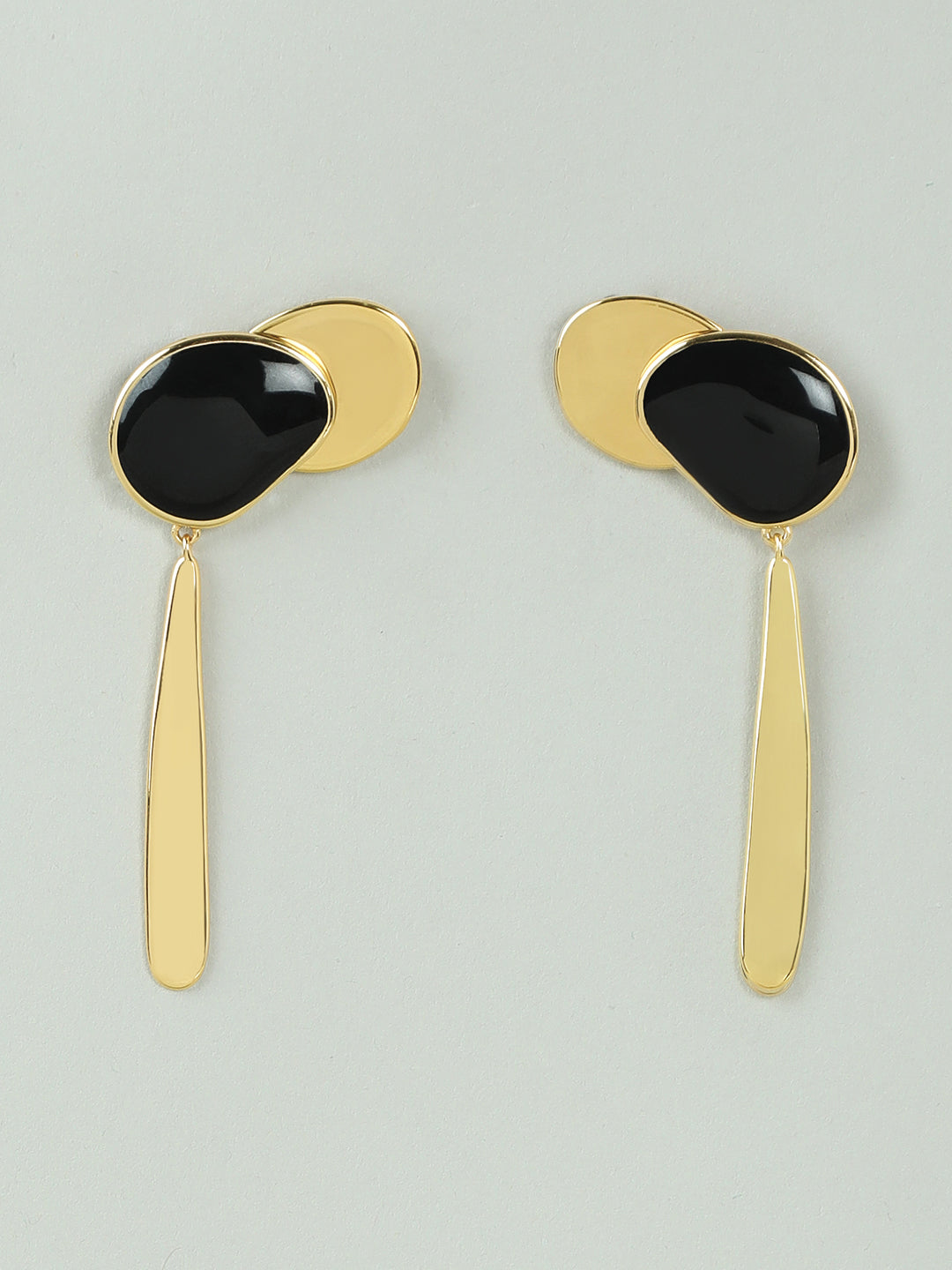 Black & Golden Earrings