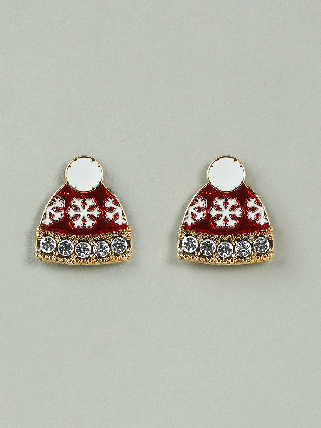 Snow Flake Multi-Coloured Earrings