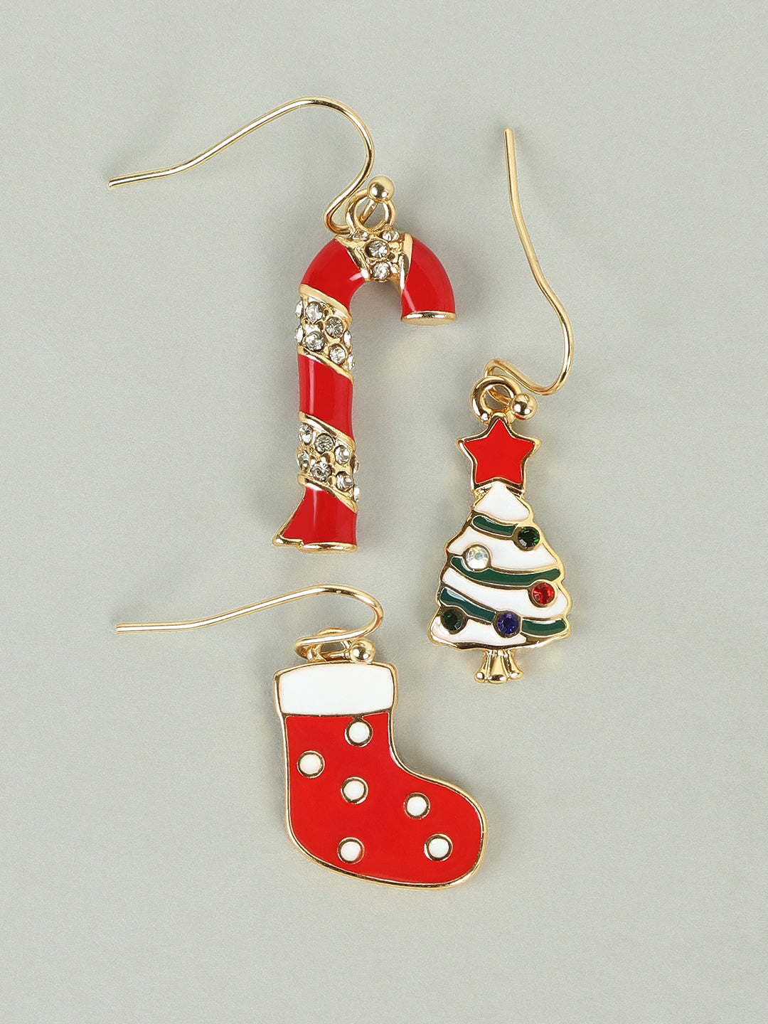 Pack of 3 Christmas Earrings