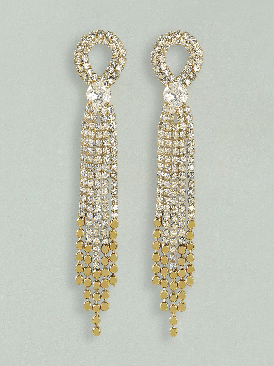 Rhinestone Drop Earrings