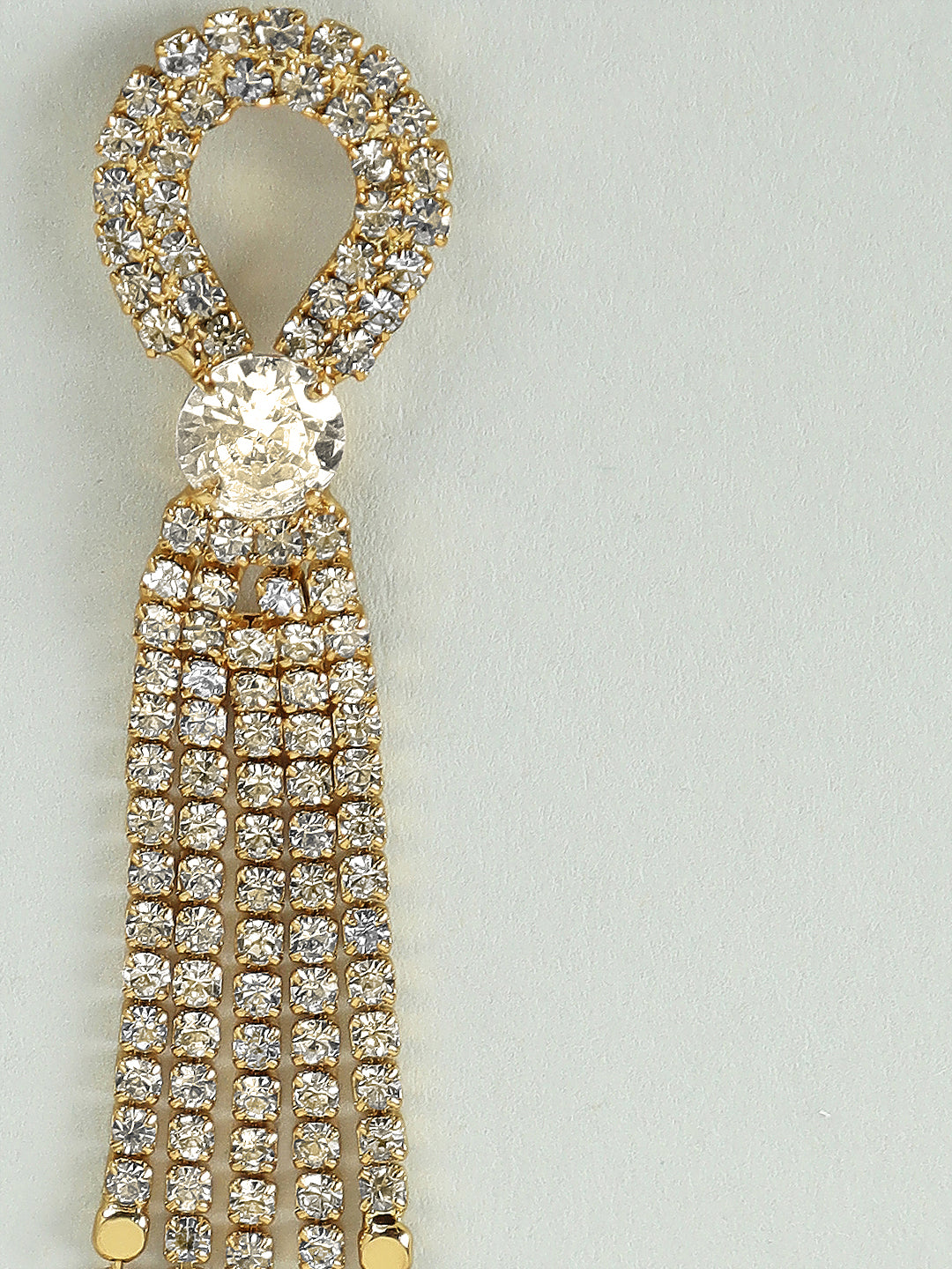 Rhinestone Drop Earrings