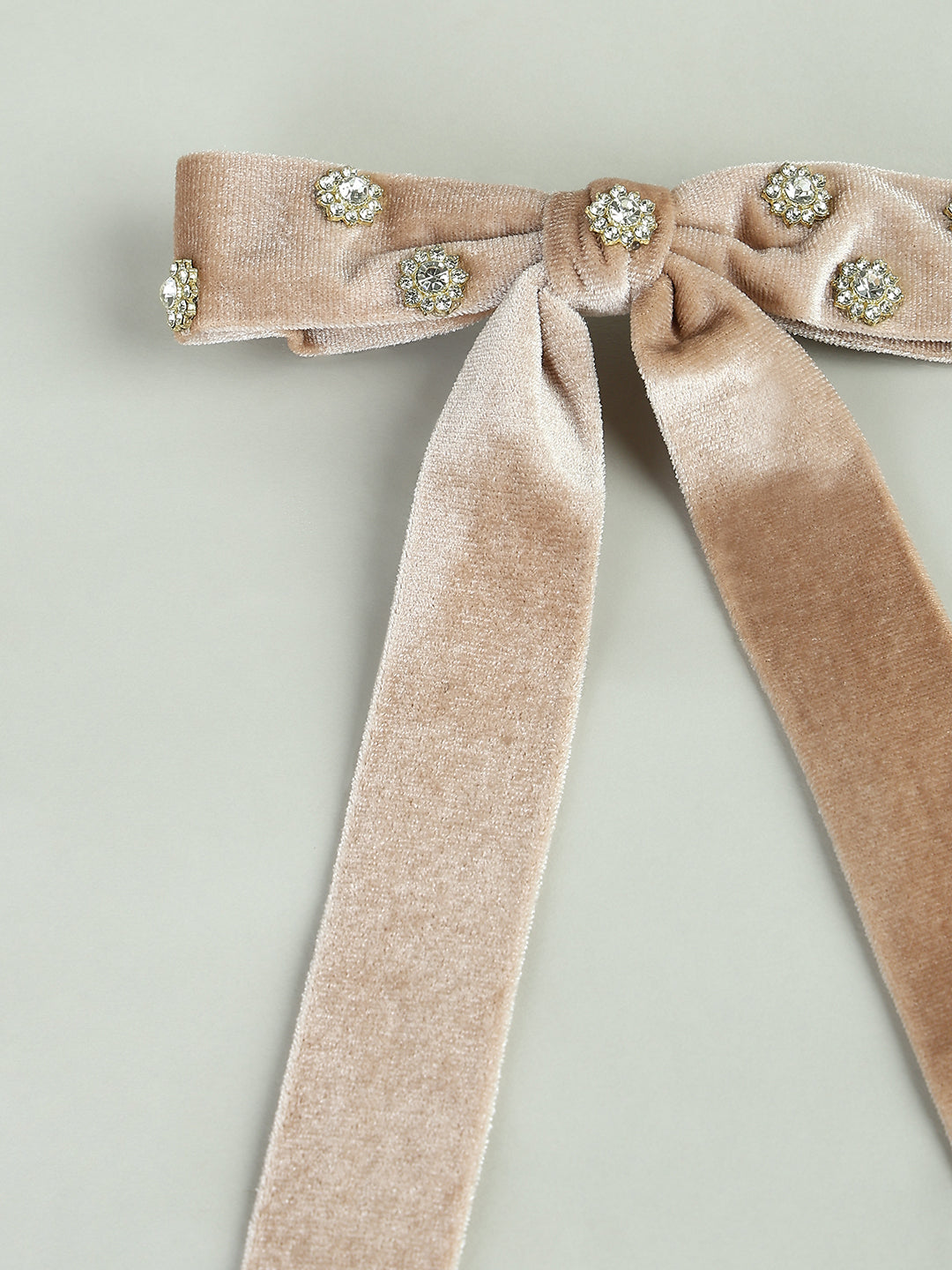 Velvet Bow Hair Clip