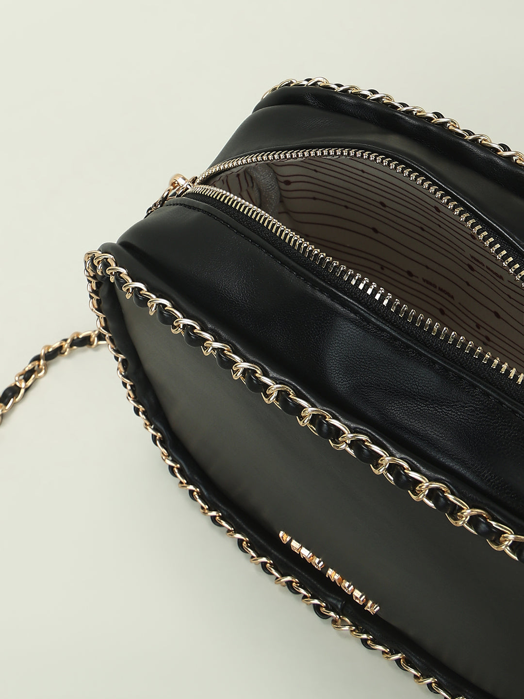 Black & Golden Sling Bag