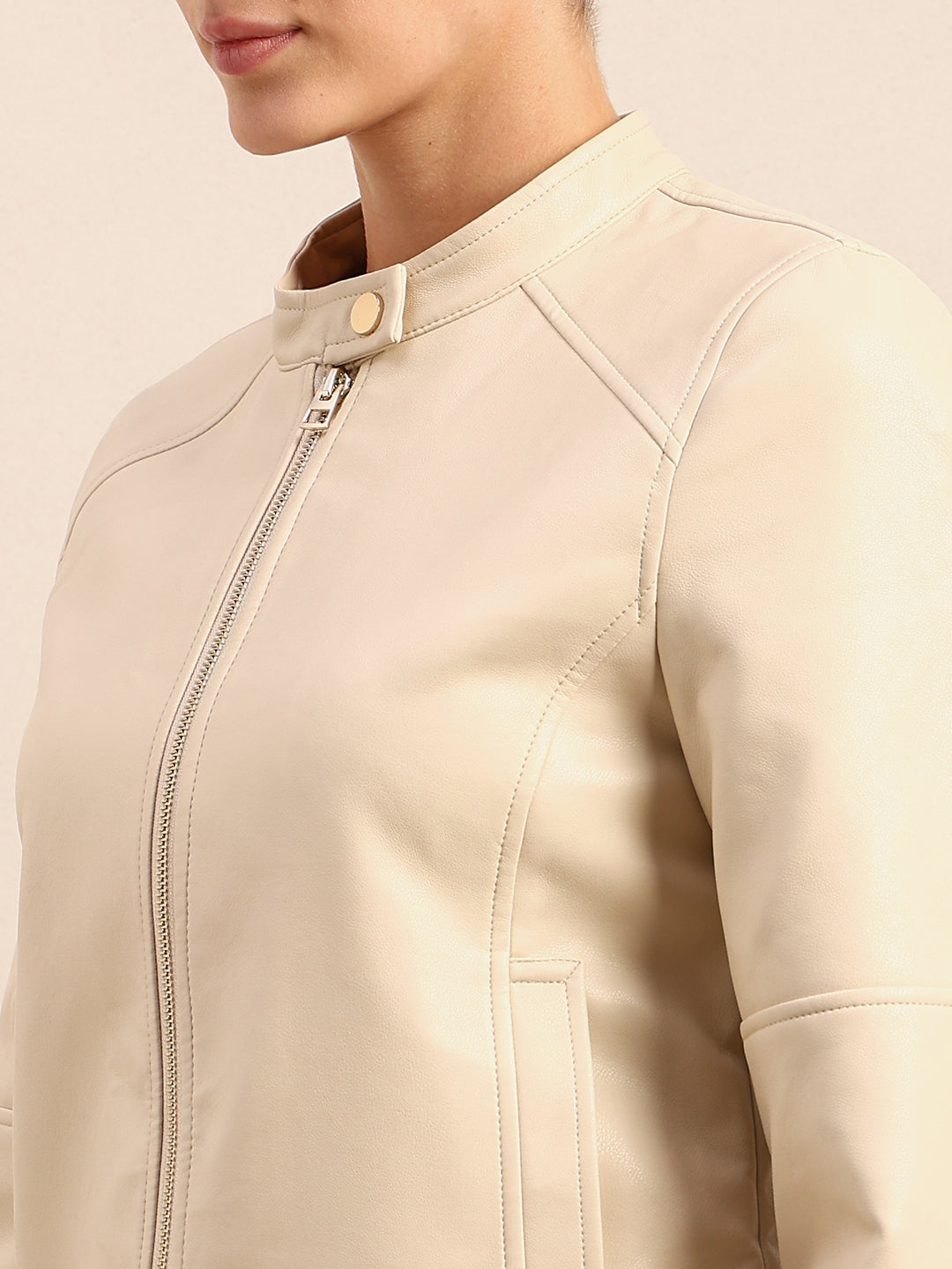 Structured High Neck Jacket
