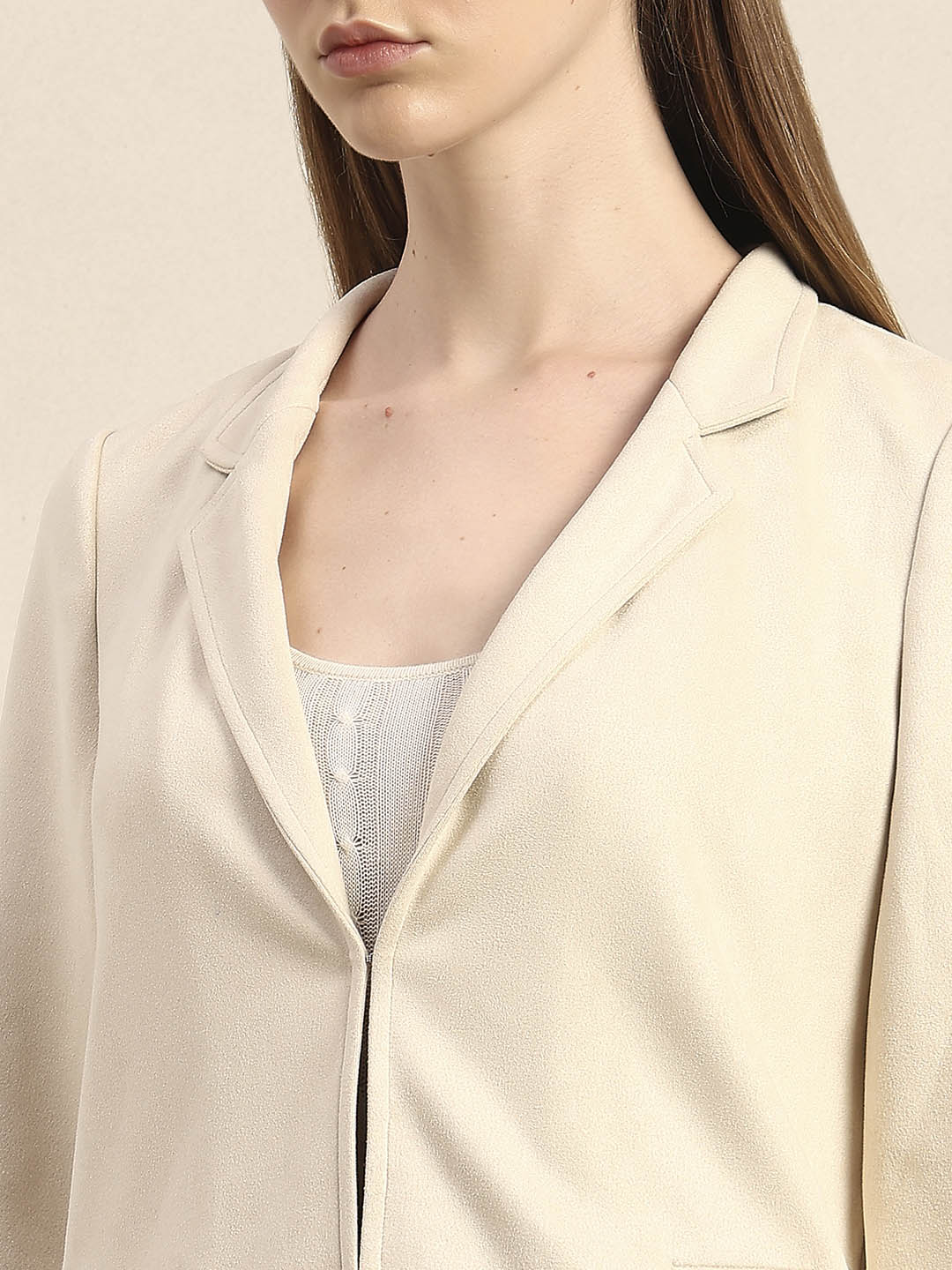 Long V-Neck Jacket