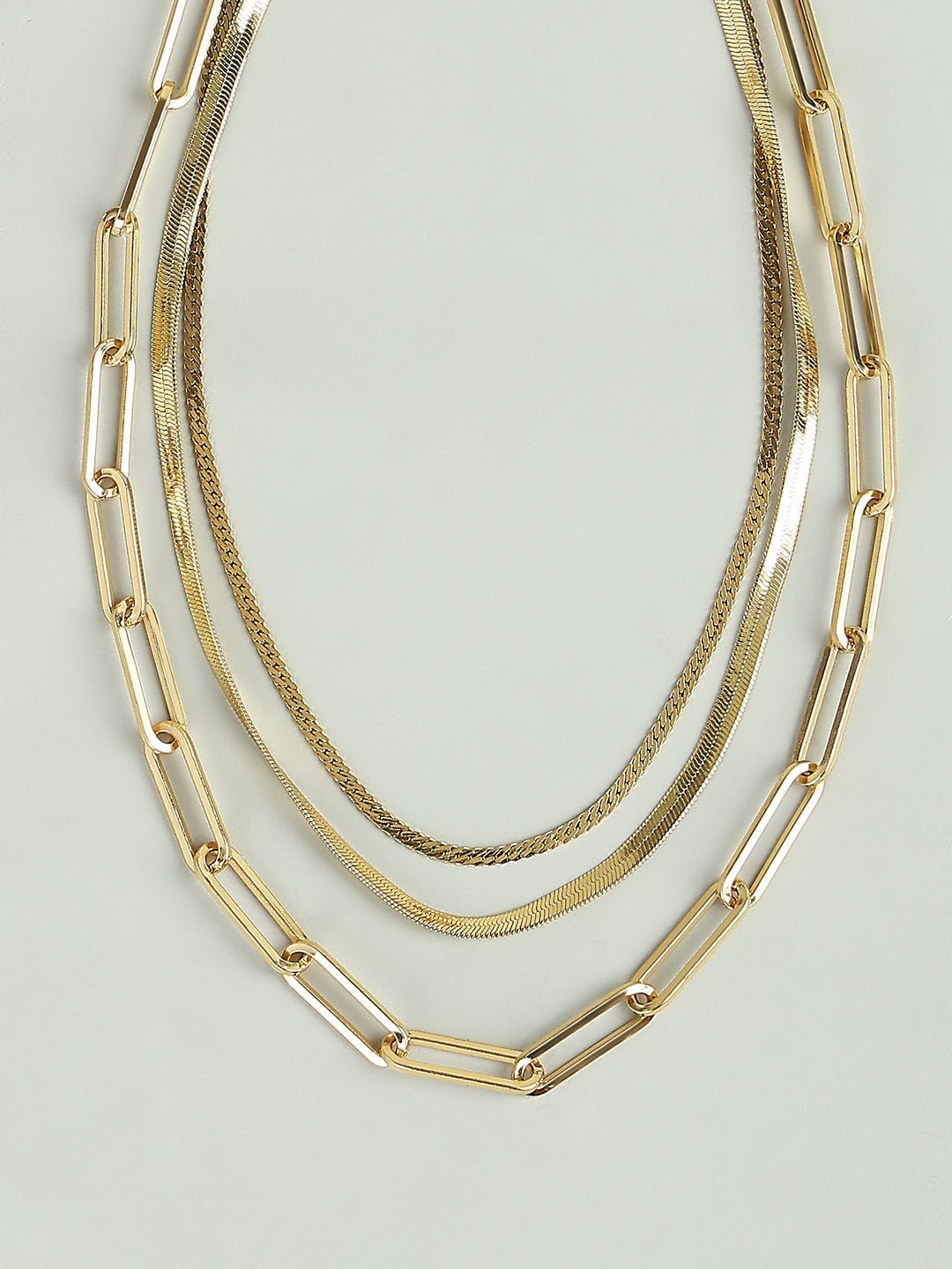 Golden Layered Necklace