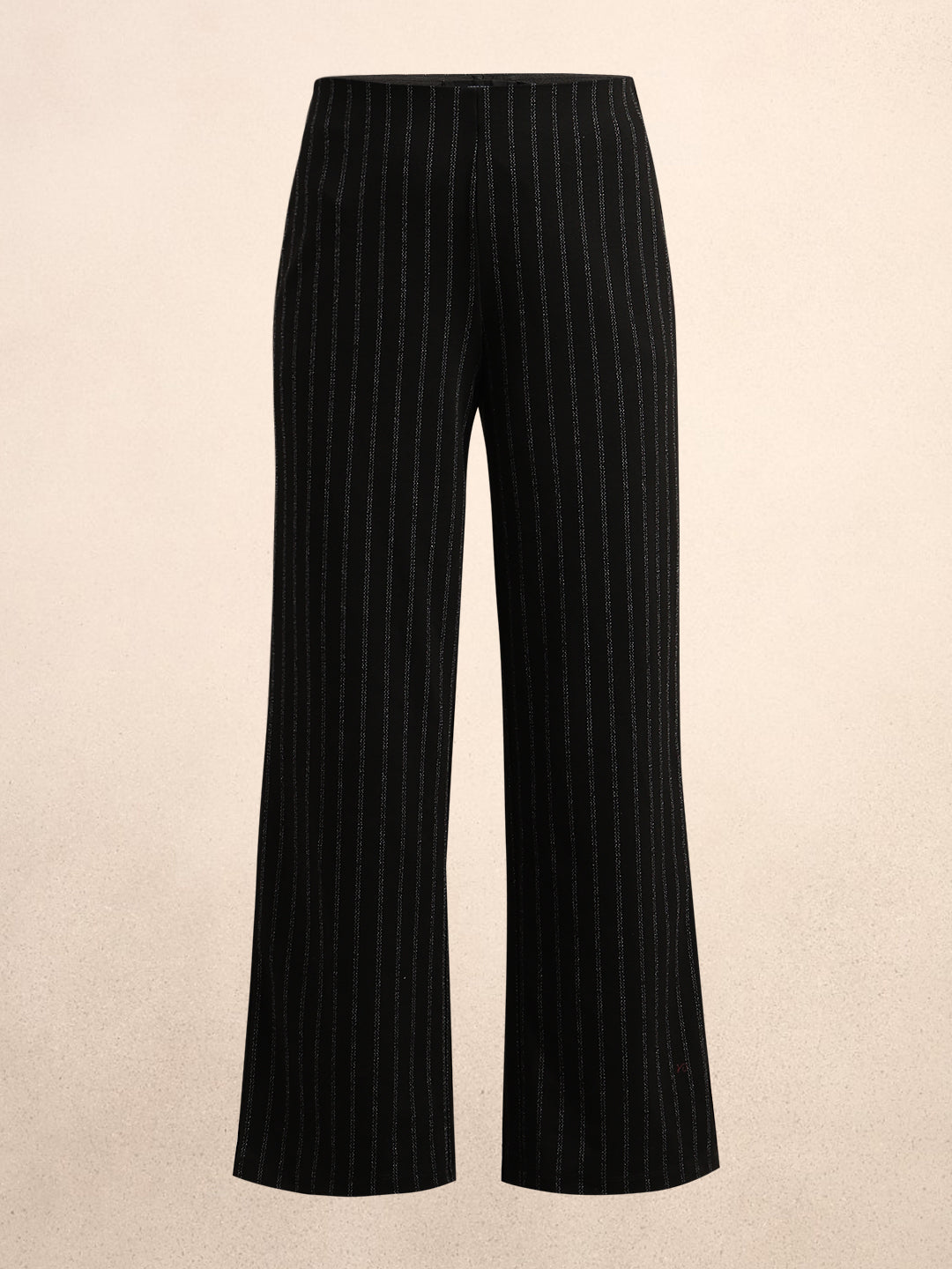 High Rise Pinstripe Pants