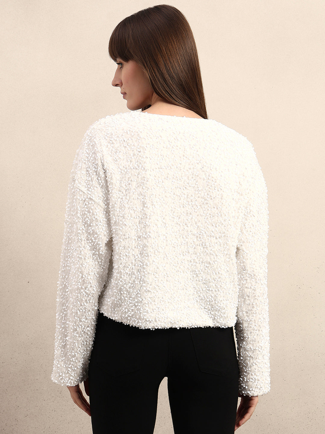 Oversized Bow Detail JACKET