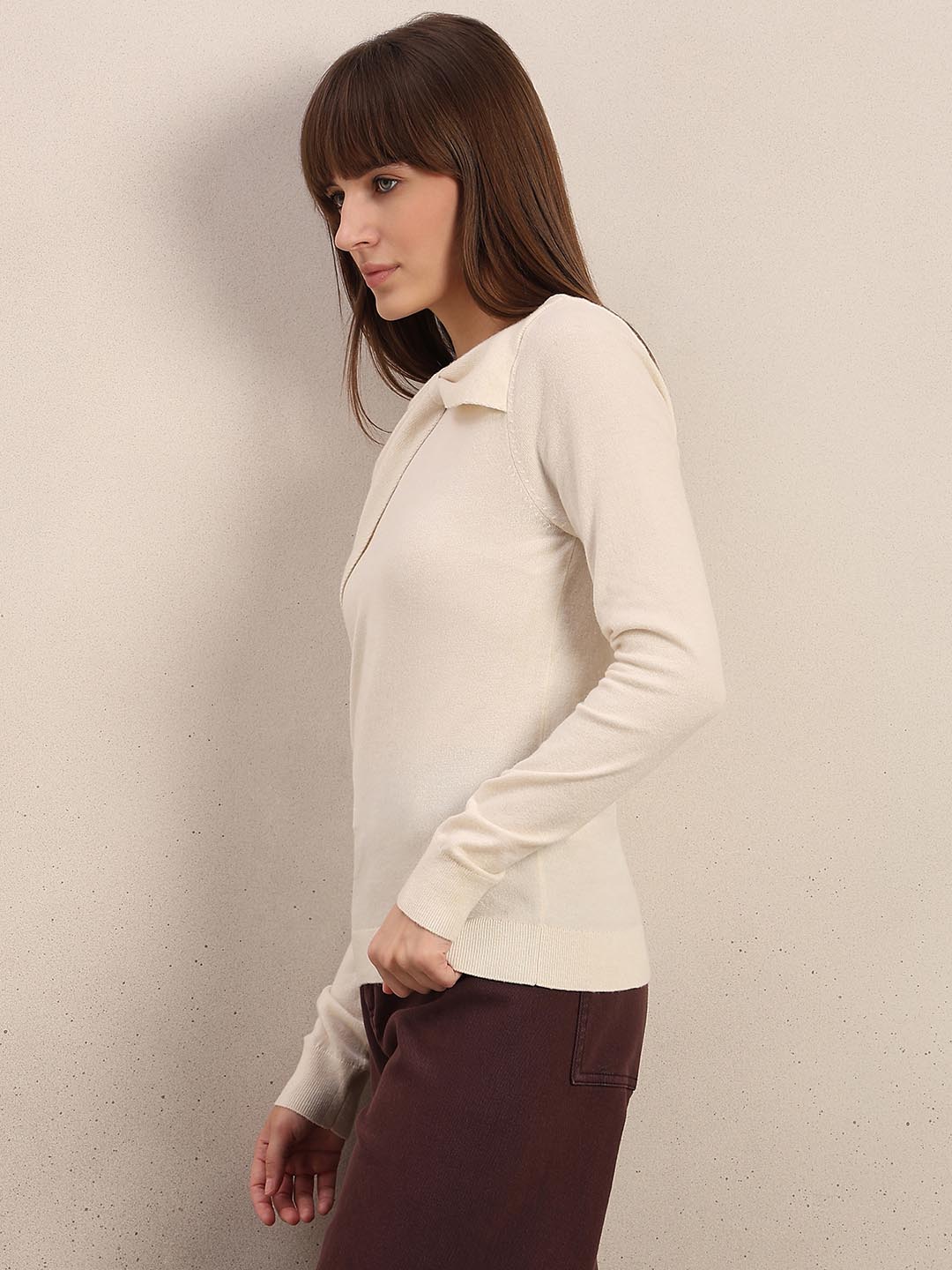 Off-White Knitted Pullover