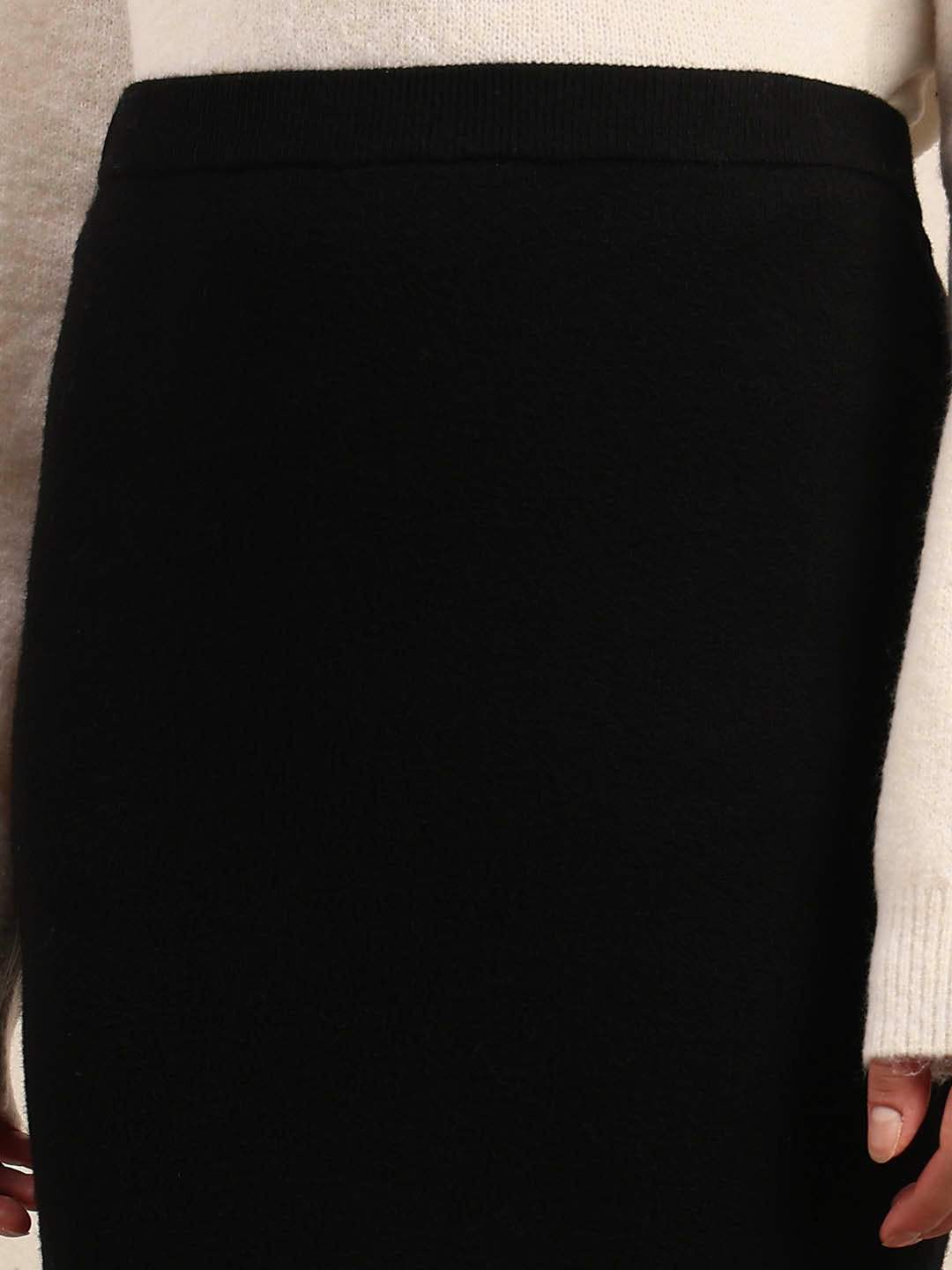 Knitted Bodycon Midi Skirt