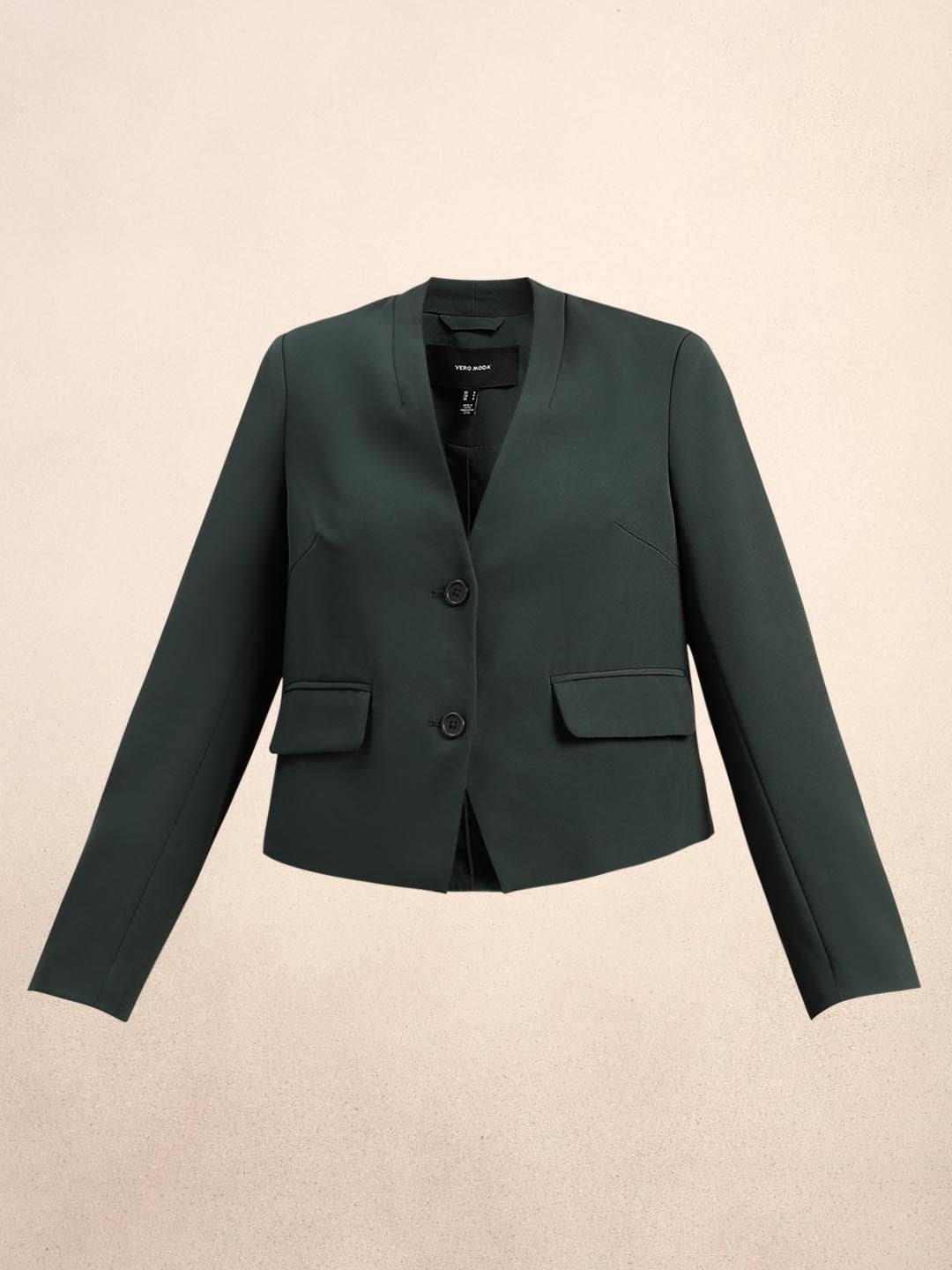 Dark Green Tailored Blazer