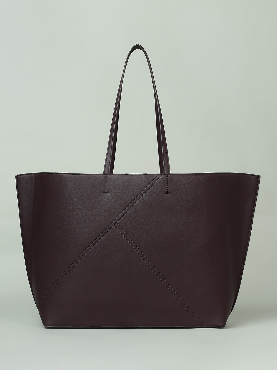 Chocolate Brown Shopper Bag