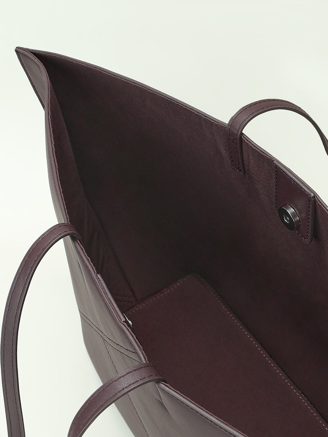 Chocolate Brown Shopper Bag