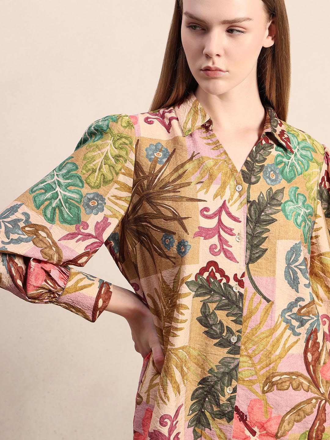 Multi-Colour Printed Shirt