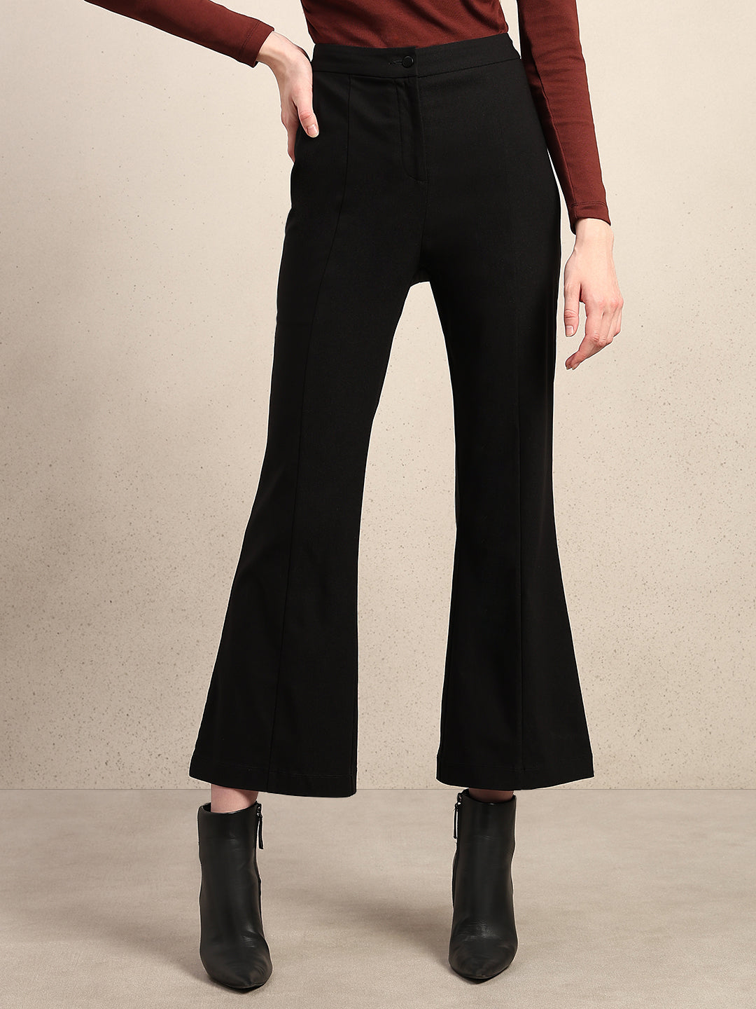 High Rise Flared Pants