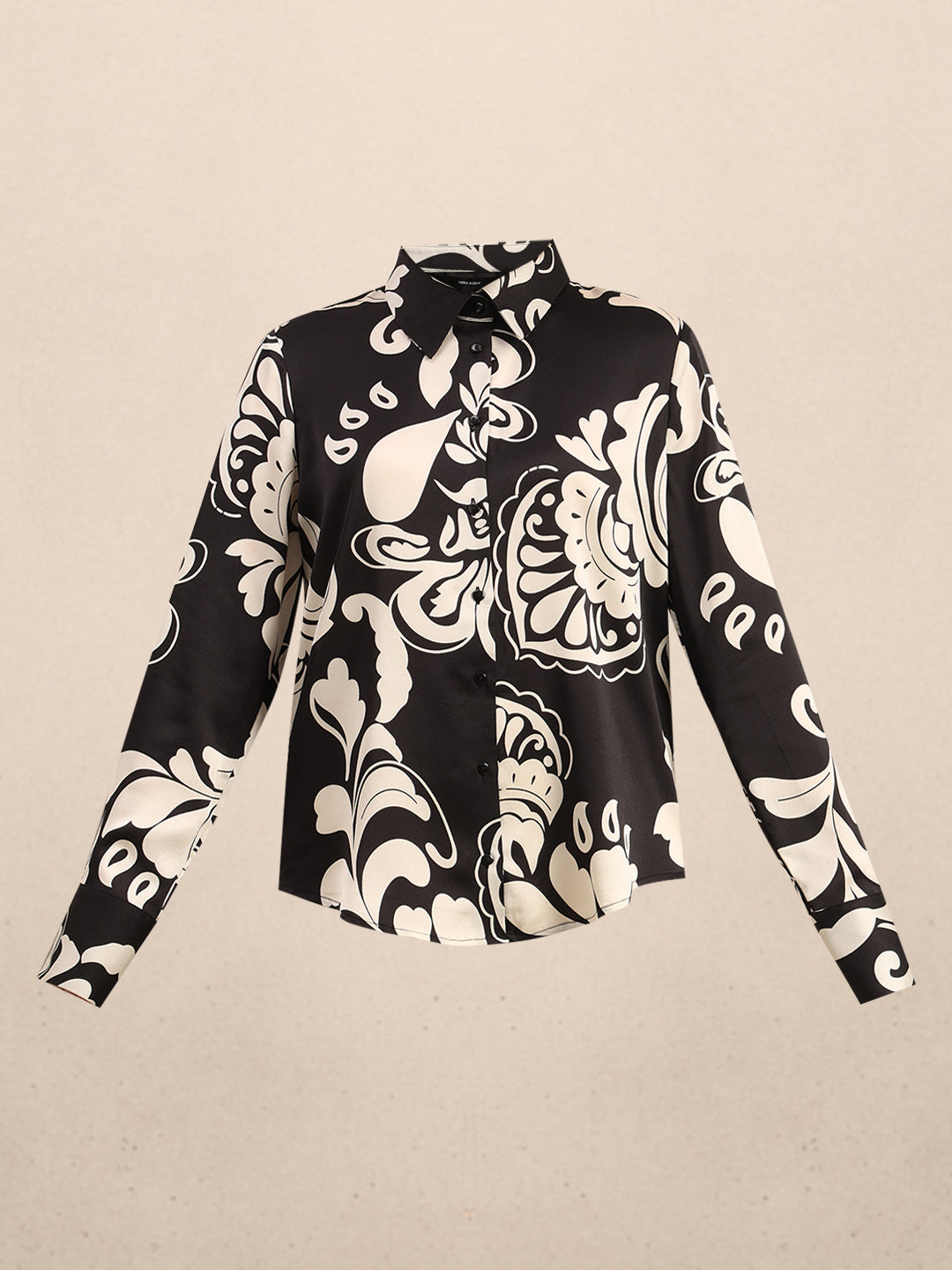 Black Printed Shirt