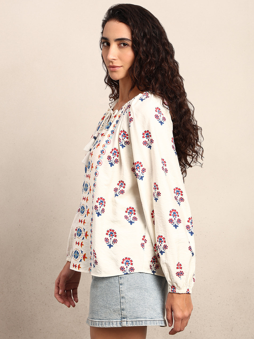 Printed Regular Fit Top