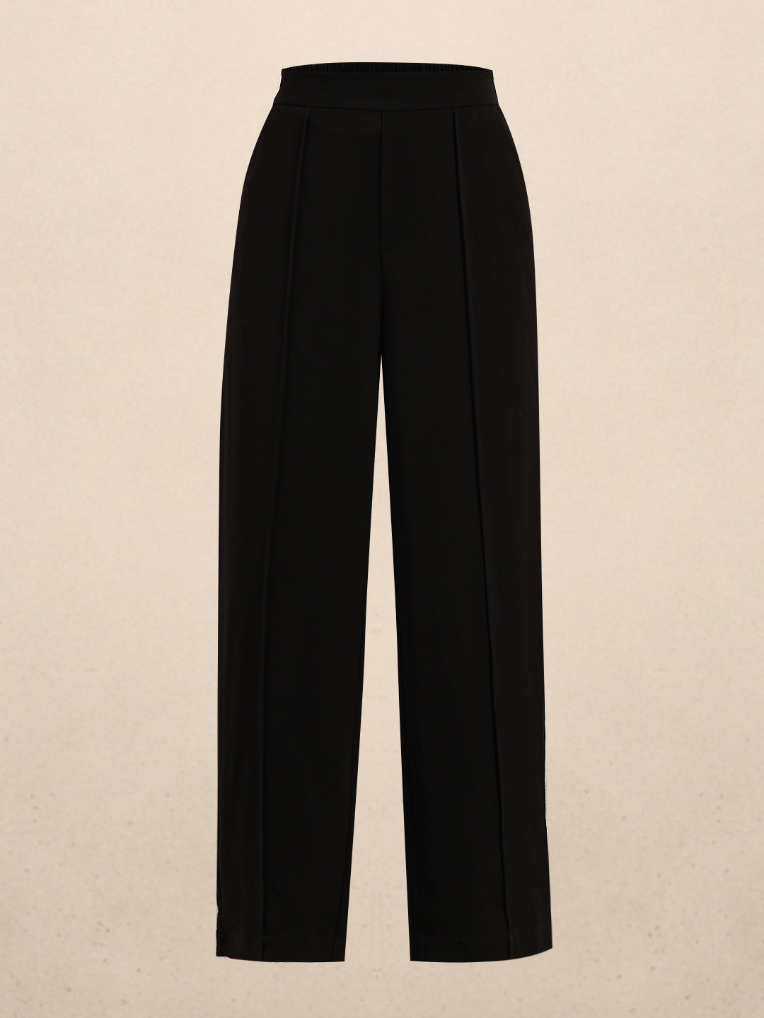 Black Ankle Length Pants
