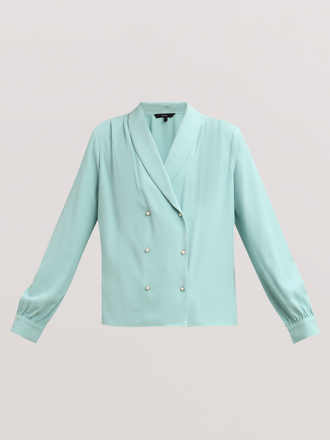 Pearl Button Detail Top