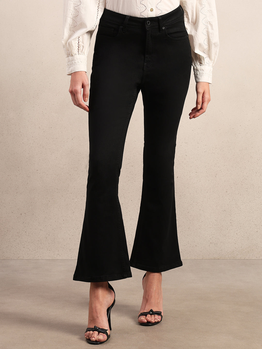 High Rise Bootcut Jeans