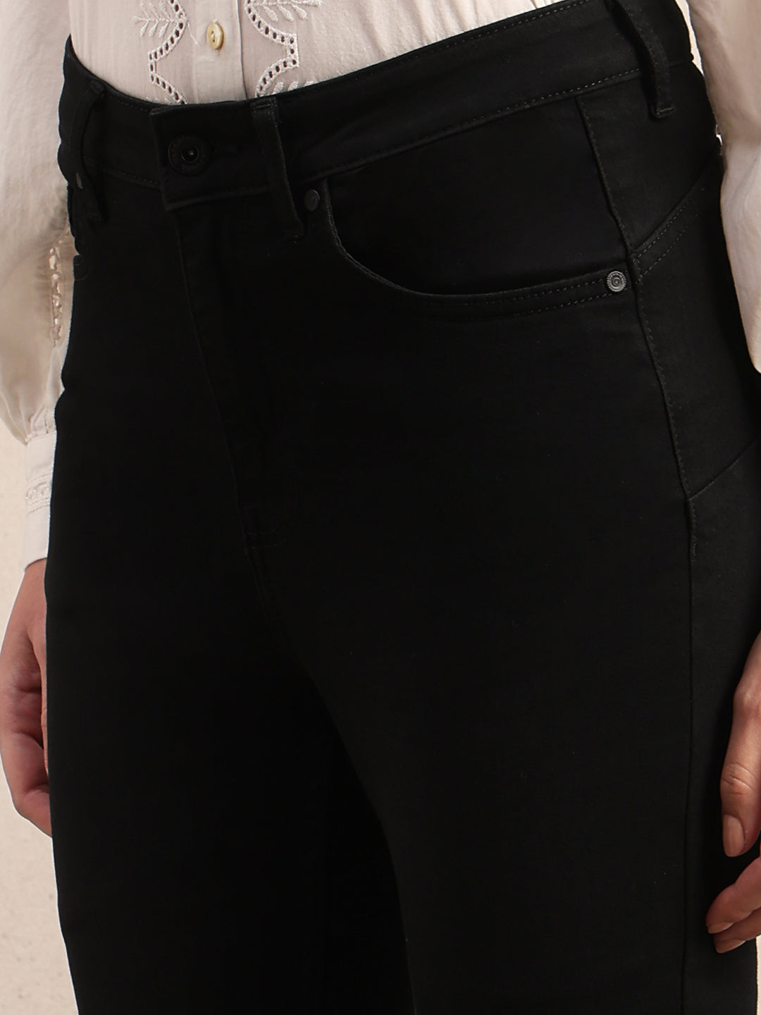 High Rise Bootcut Jeans